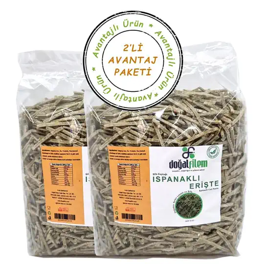 Ispanaklı Erişte - 2 kg