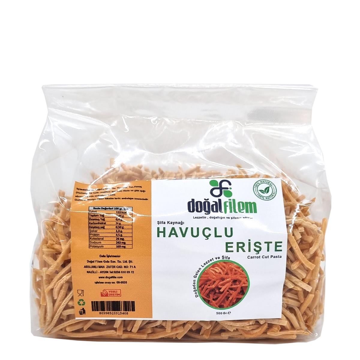 Havuçlu Erişte 500 gr