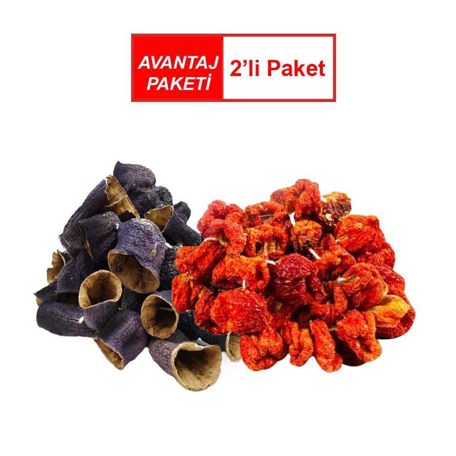 Dolmalık Biber ve Uç Patlıcan 1'er dizi (95-100 adet)