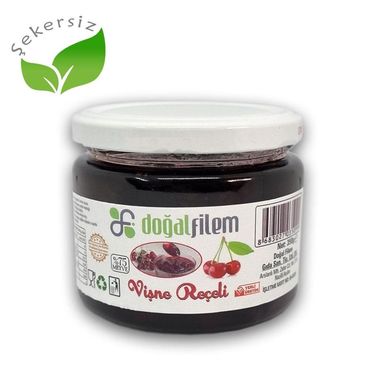 Şekersiz Vişne Reçeli 350 gr