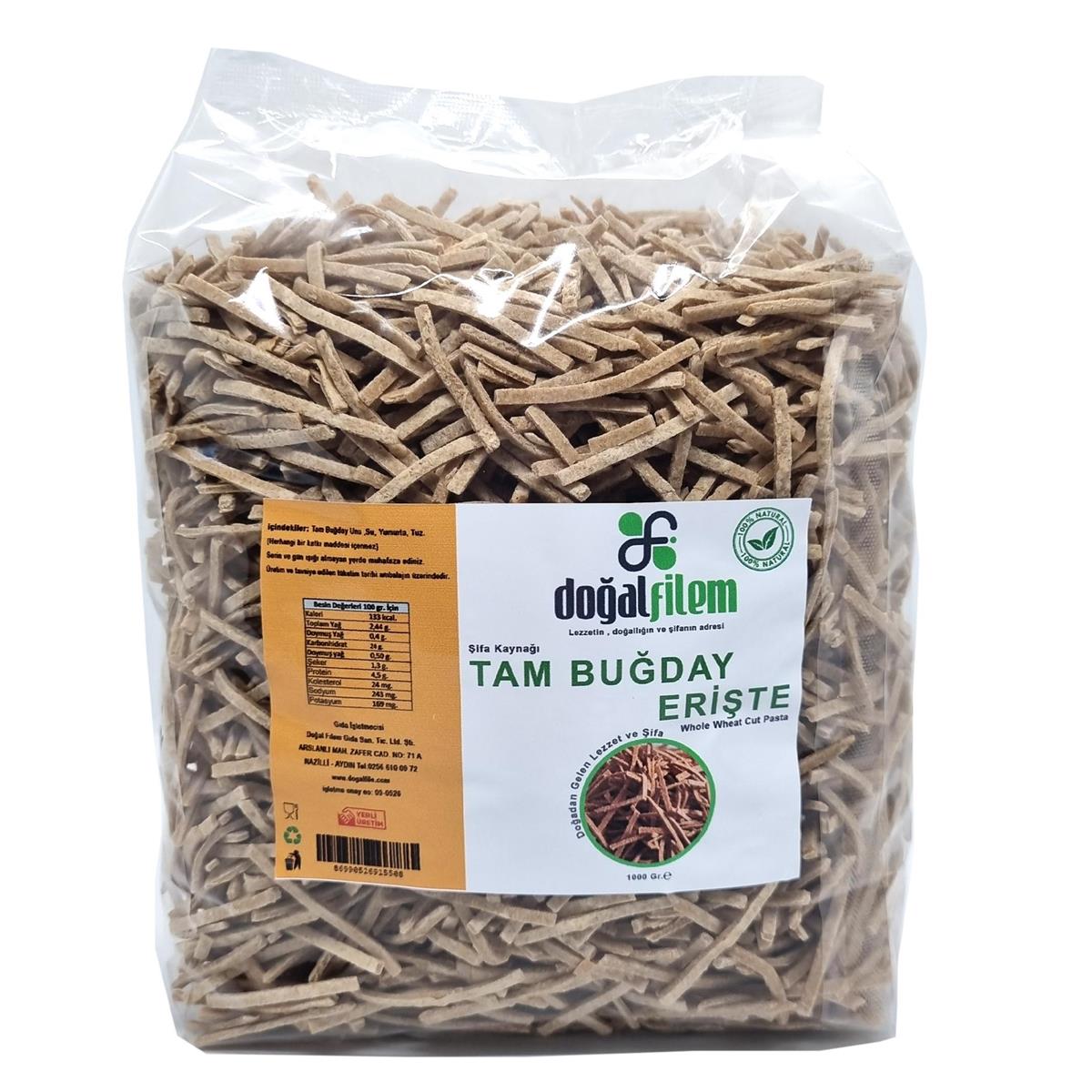 Tam Buğday Erişte 1000 gr