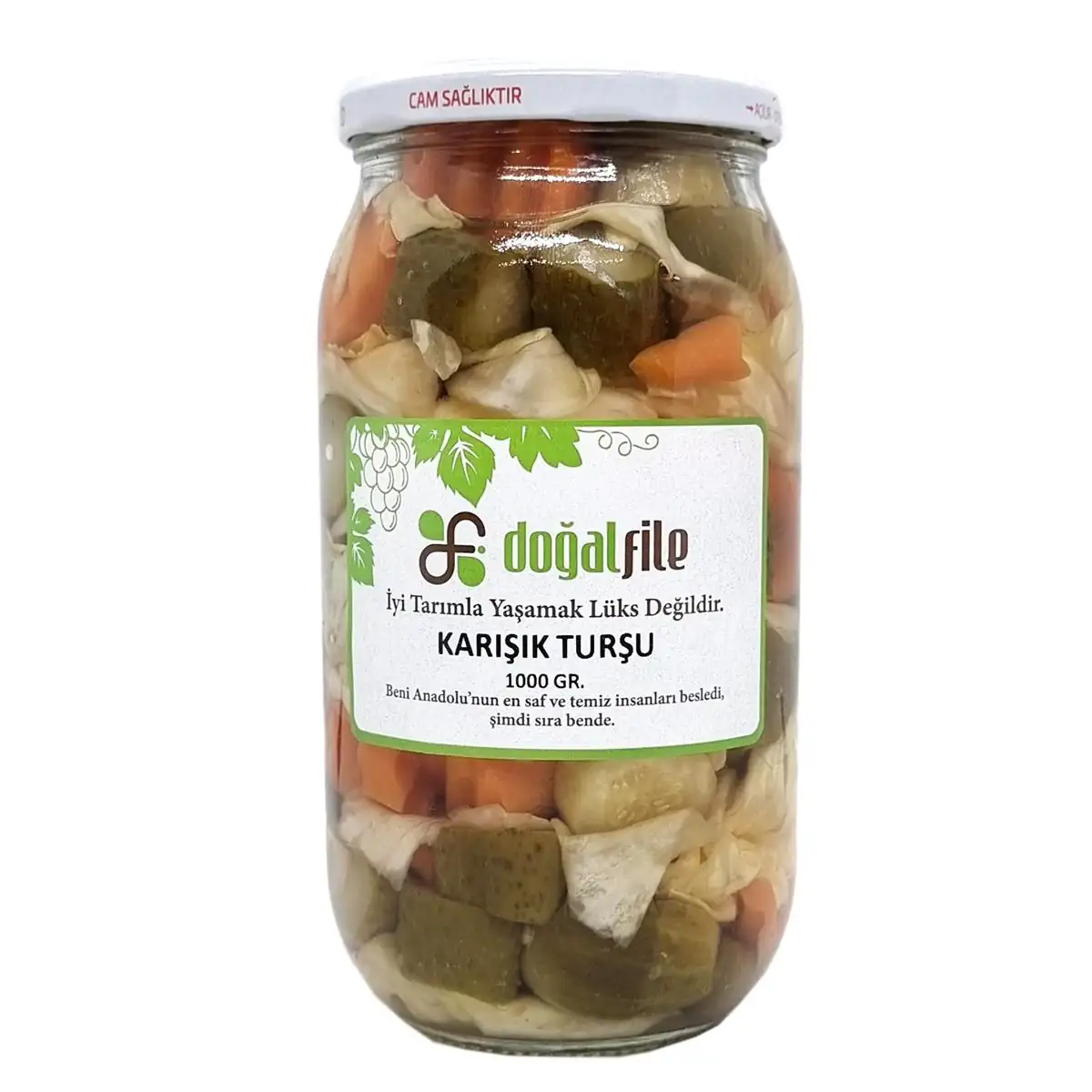 Ev Yapımı Karışık Turşu - 1 kg.