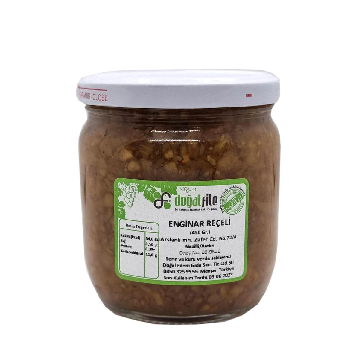 Enginar Reçeli 450gr.