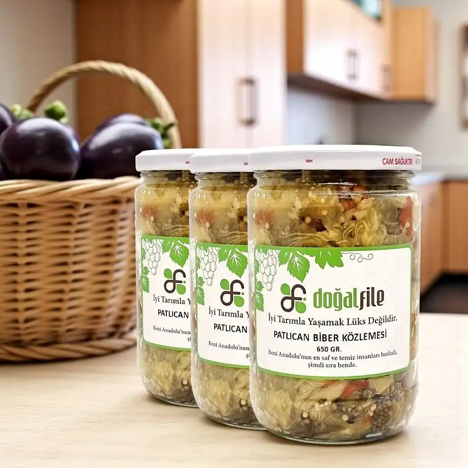 Patlıcan Biber Közleme 650 gr - 3 adet