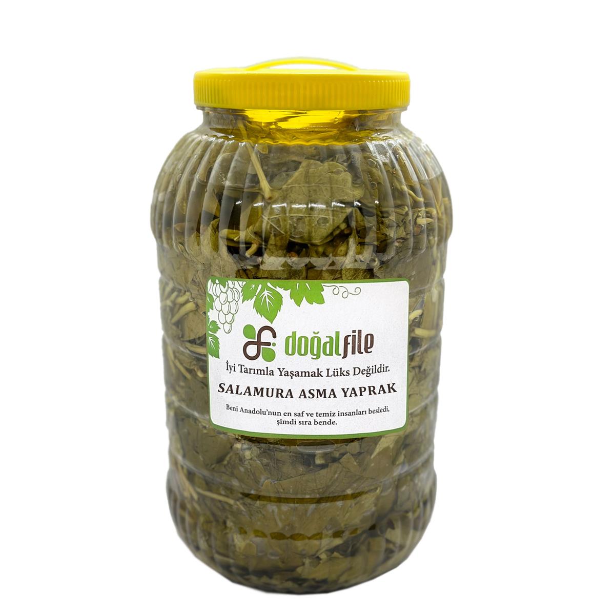 Salamura Asma Yaprağı 5 kg.'lik Ambalaj