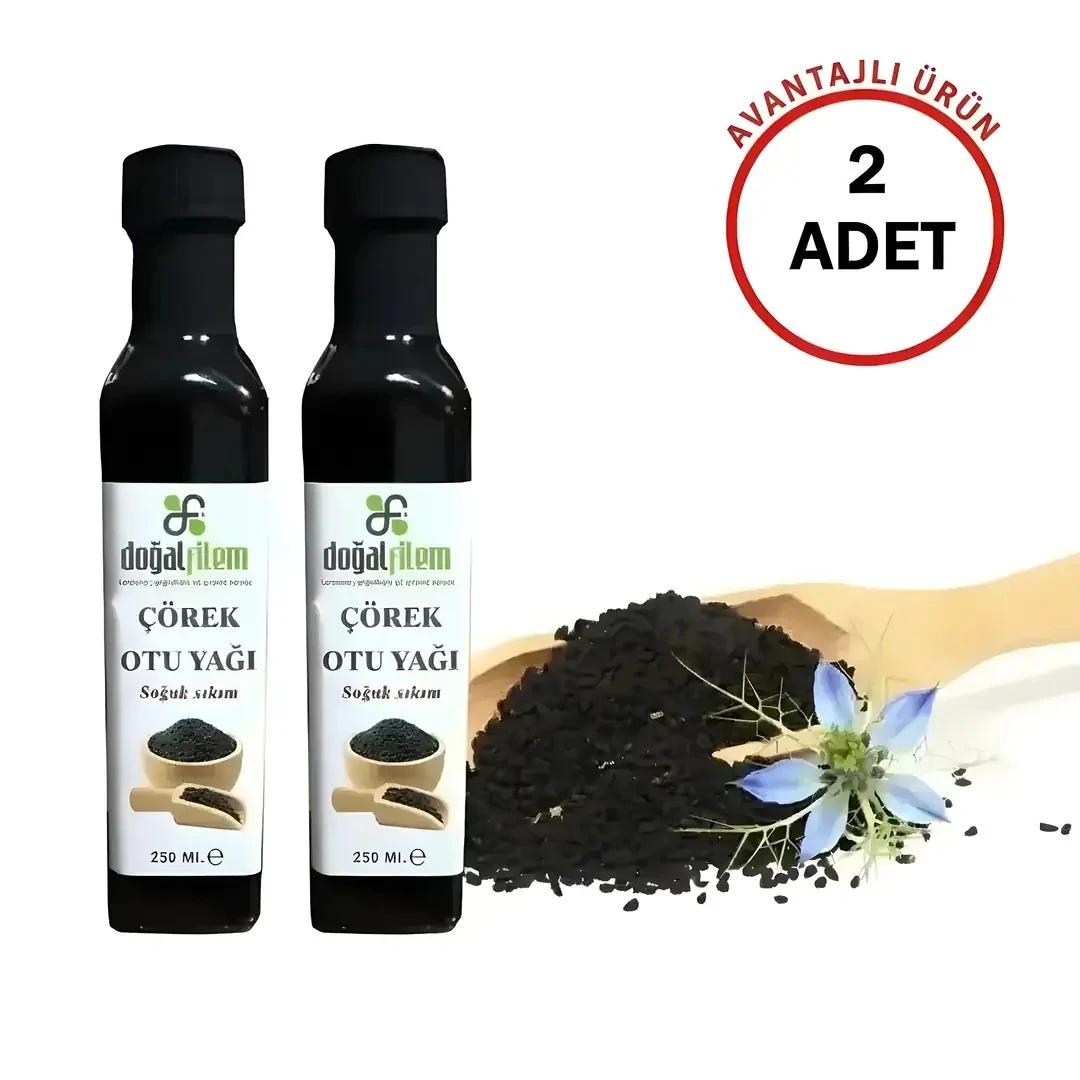 Çörek Otu Yağı 250 ml (Soğuk Sıkım) - 2 adet