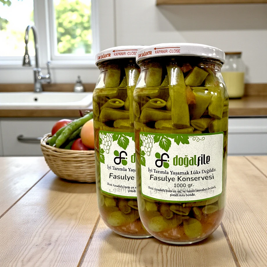 Fasulye Konservesi 1000 gr. - 2 adet