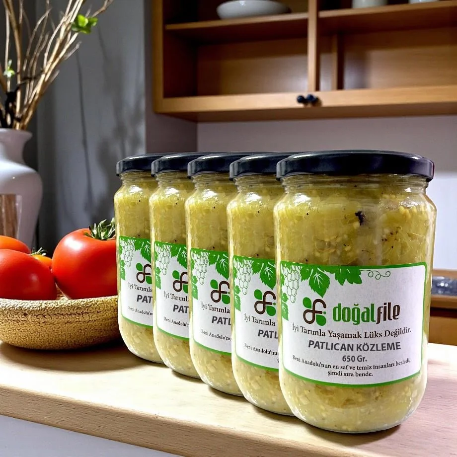 Patlıcan Közleme 650 gr - 5 adet