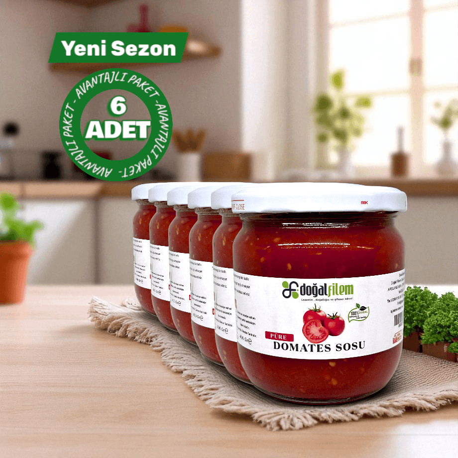 Kampanyalı 6 Adet Domates Püresi 400 gr