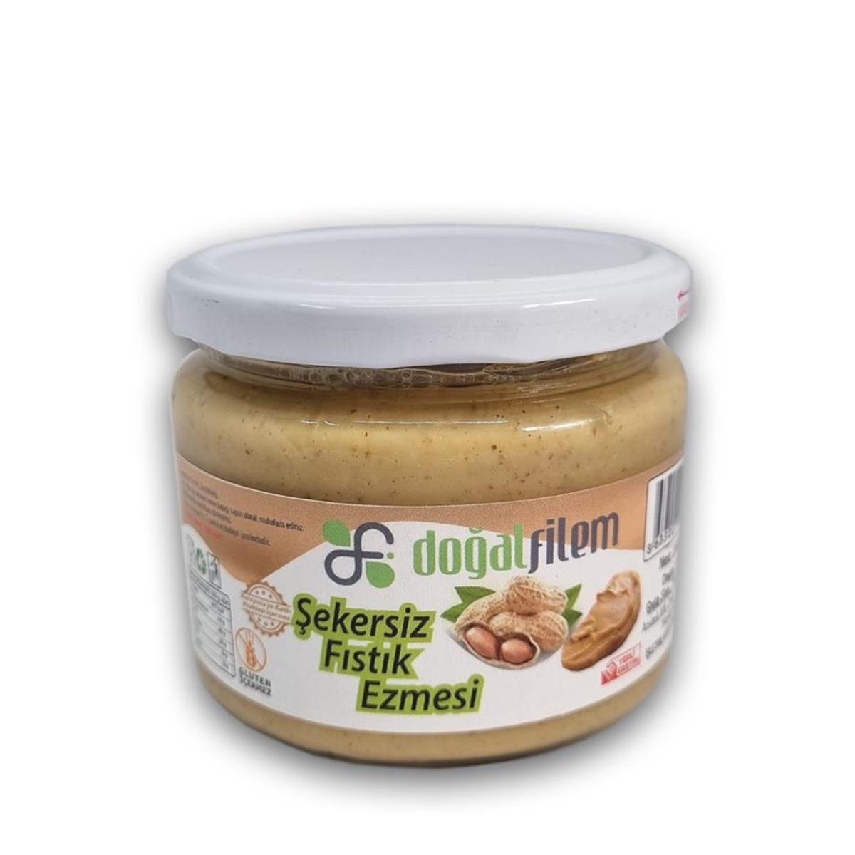Şekersiz fıstık ezmesi 300 gr.