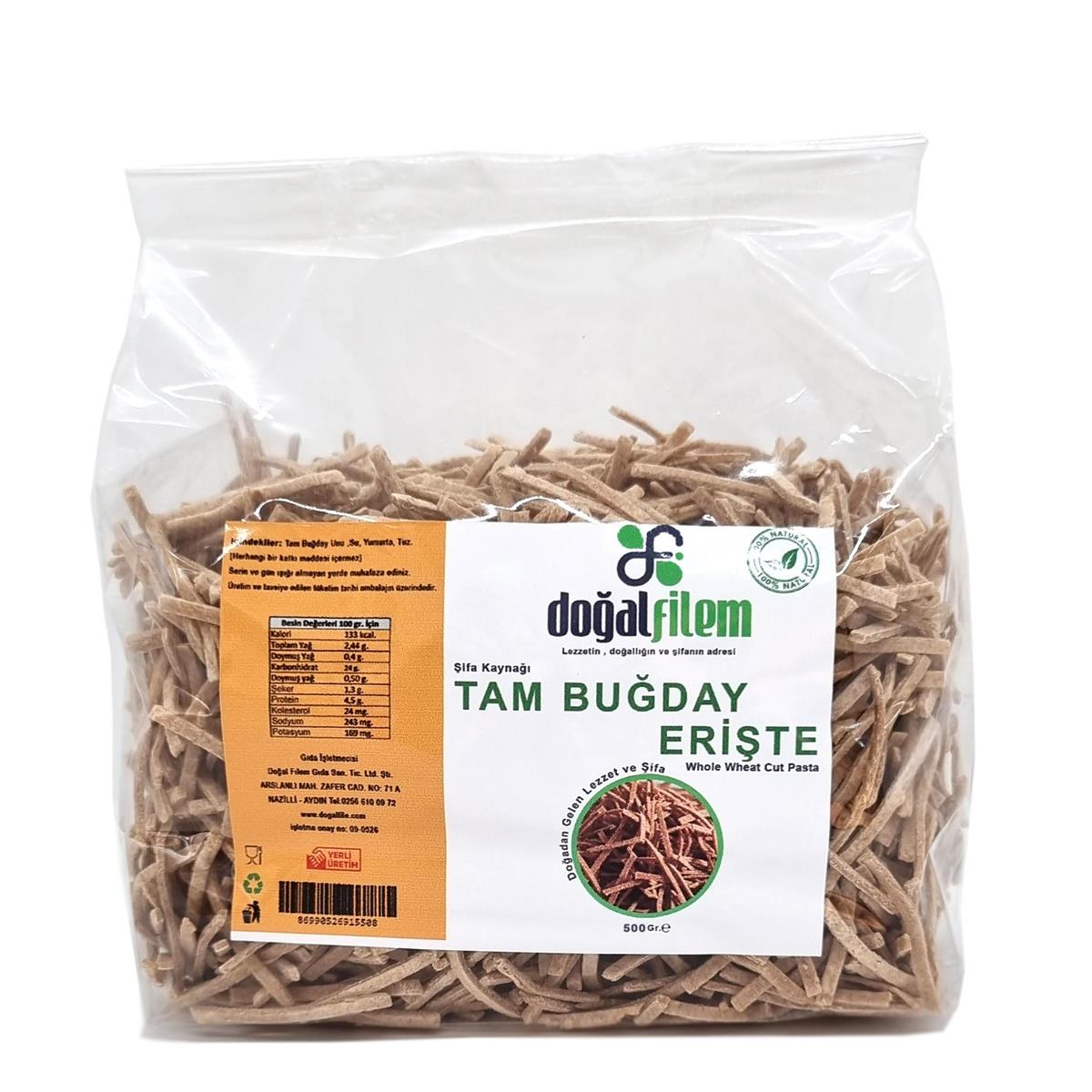 Tam Buğday Erişte 500 gr