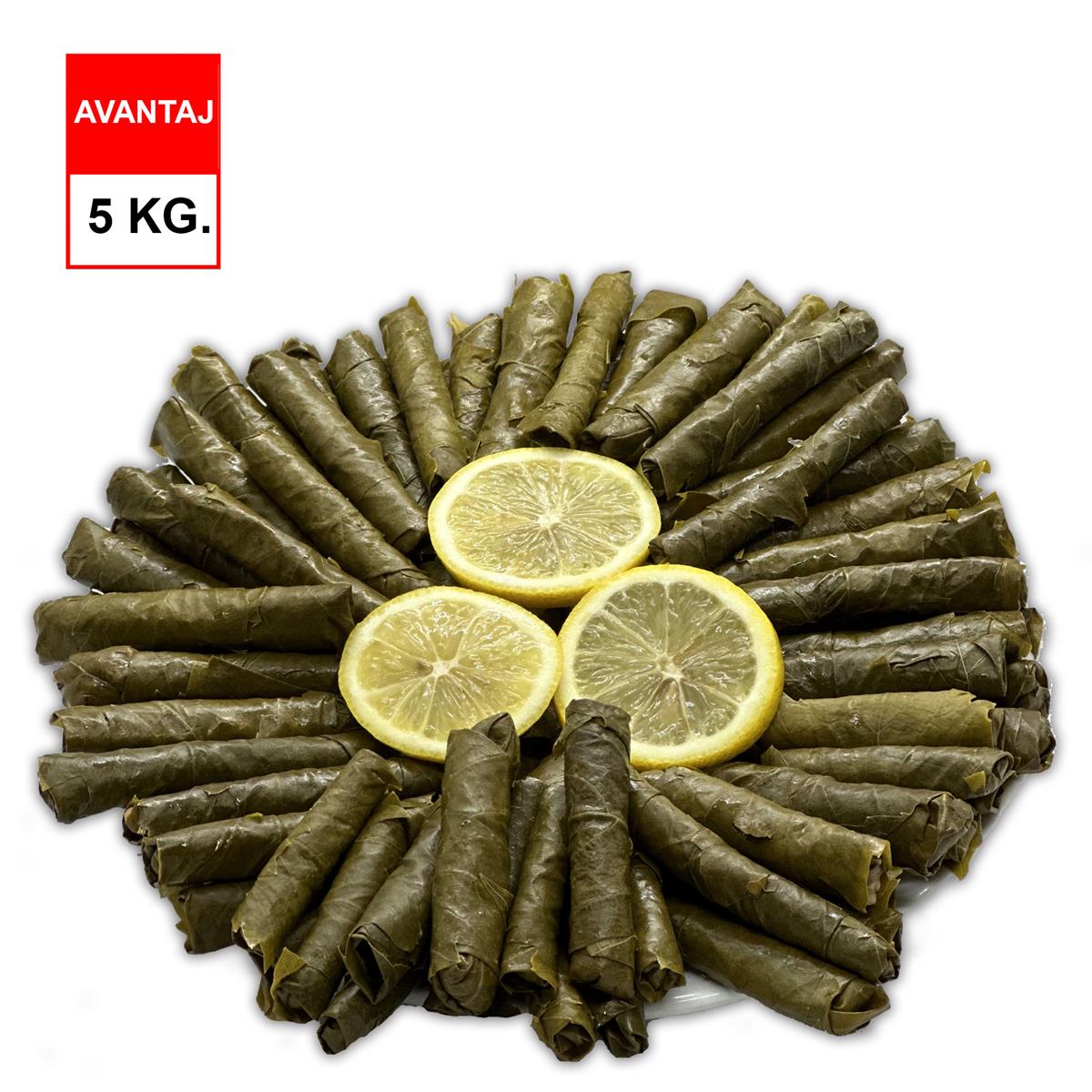 Zeytinyağlı Yaprak Sarma 5 kg.