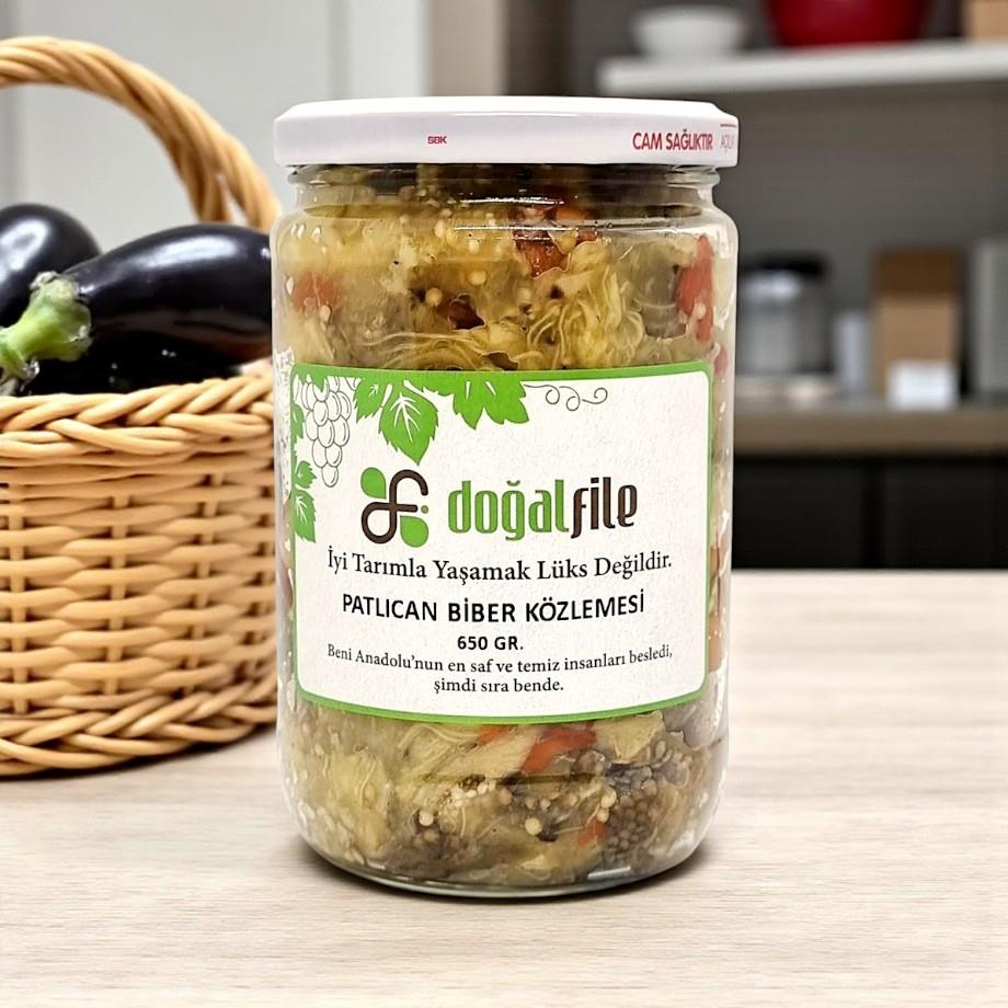Patlıcan Biber Közleme 650 gr