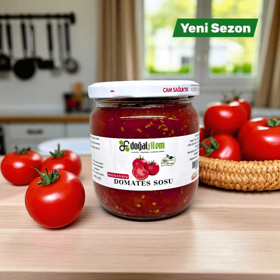 Domates Sosu 400 gr (Doğranmış)