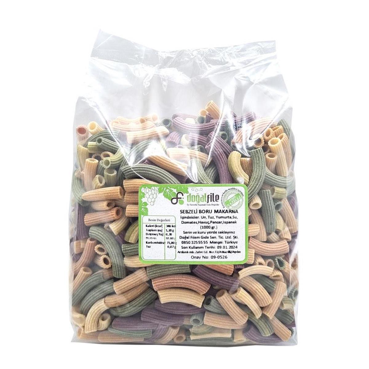 Sebzeli Boru Makarna 1 kg