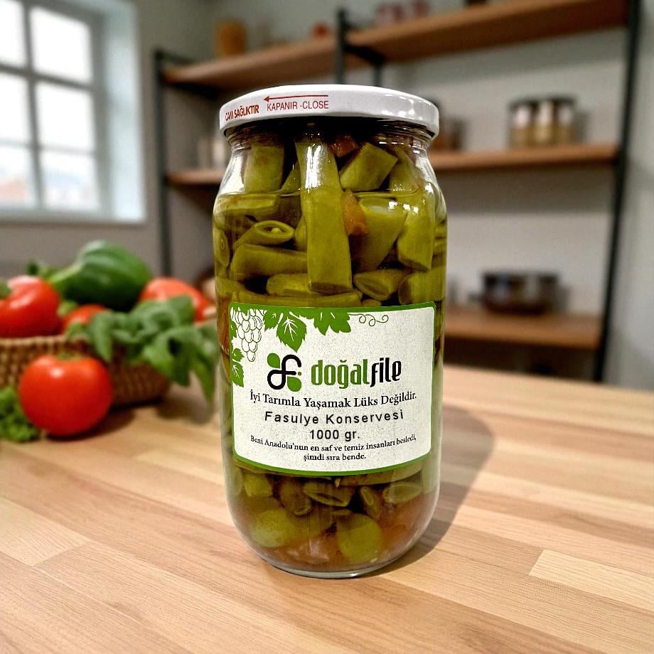 Fasulye Konservesi Süzme 650 gr.