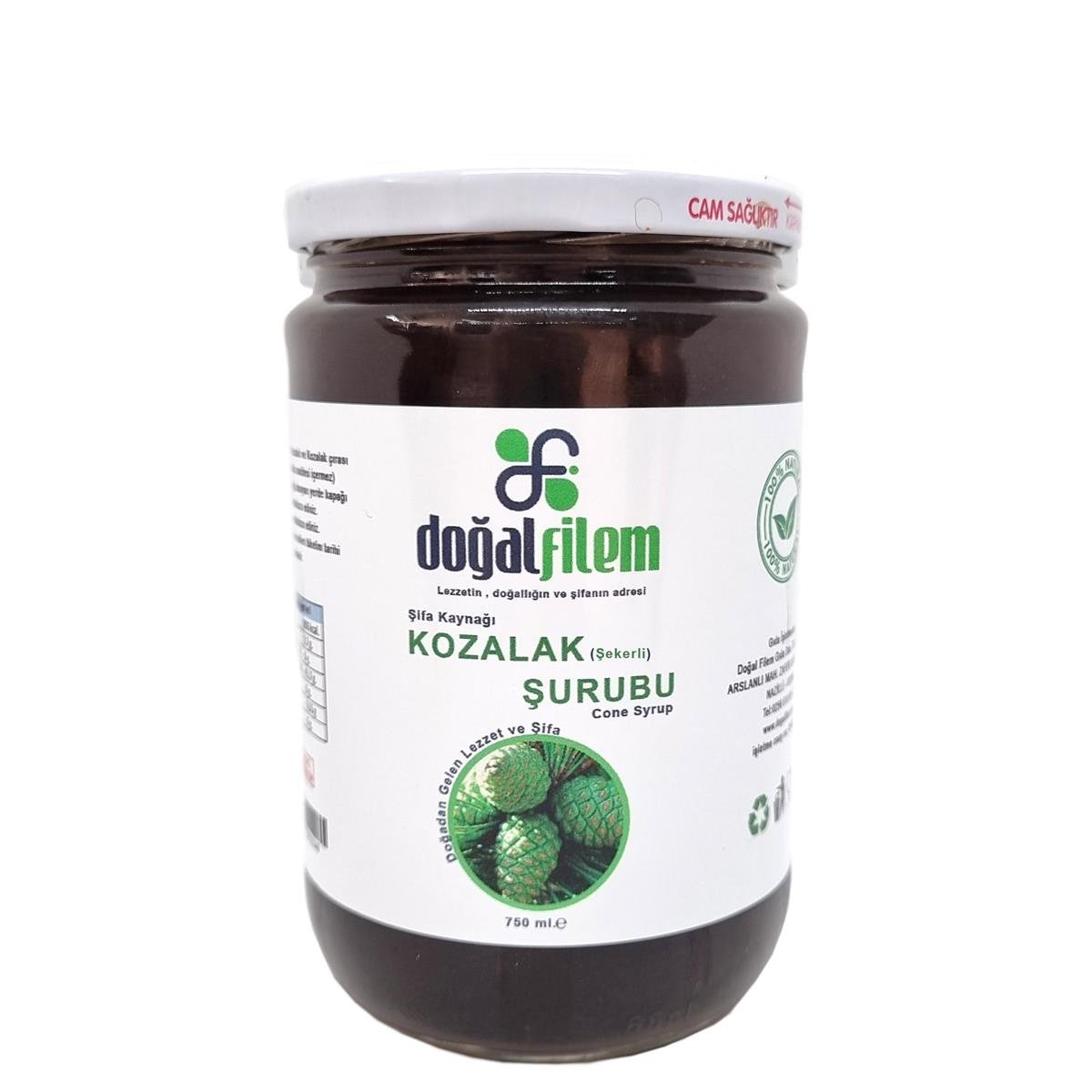 Kozalak Şurubu 750ml (Şekerli)