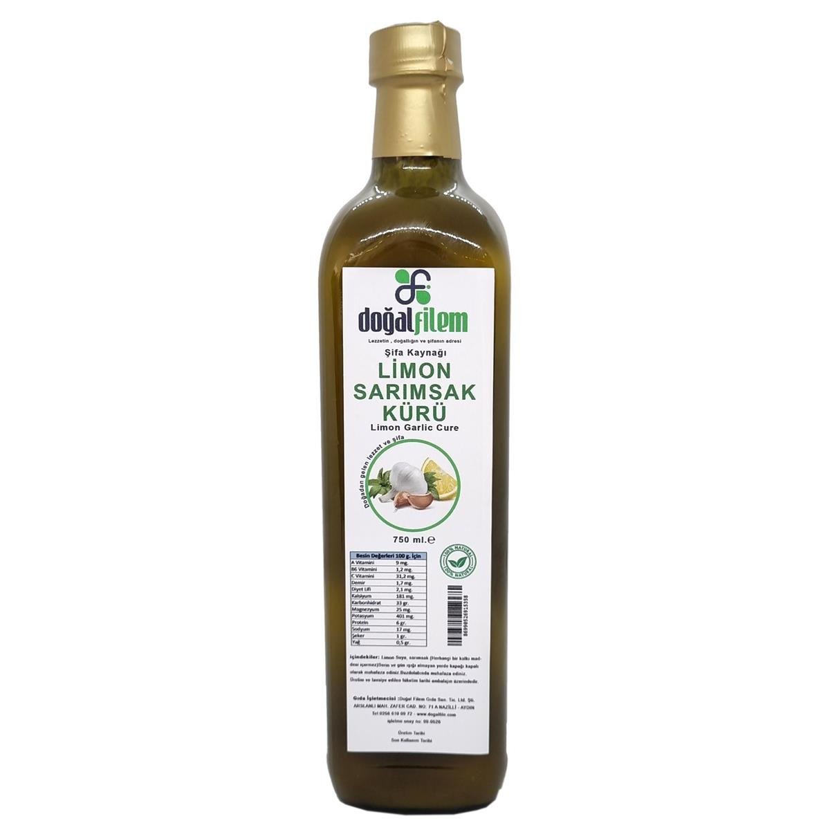 Sarımsak Limon Kürü 750 ml