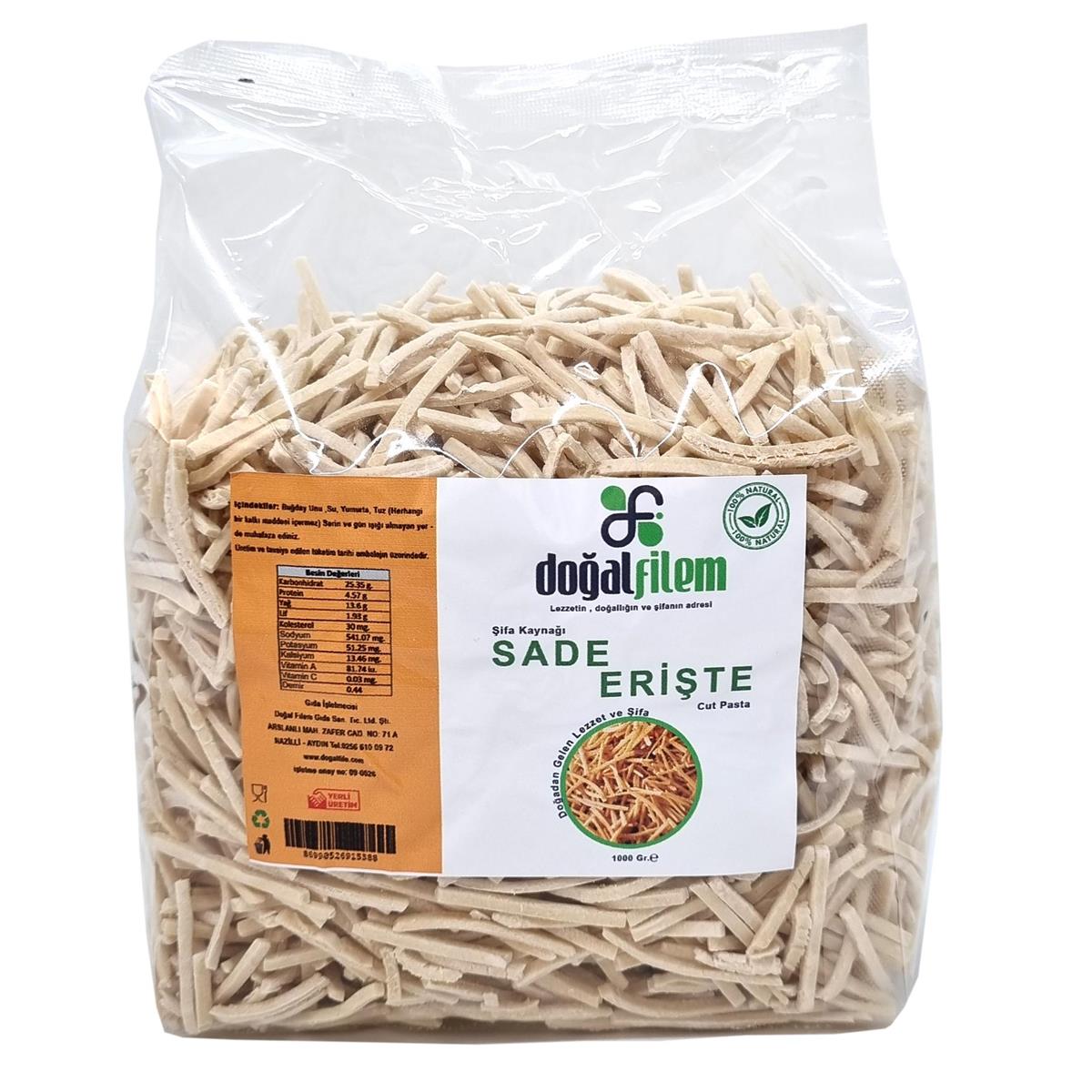 Sade Erişte - 1 kg.