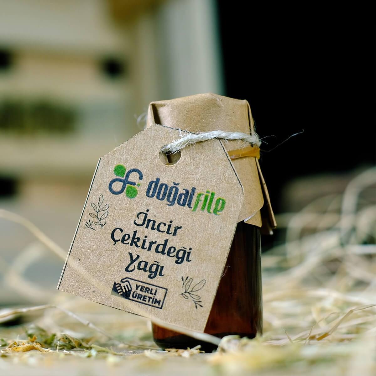 İncir Çekirdeği Yağı 20 ml (Soğuk Sıkım)