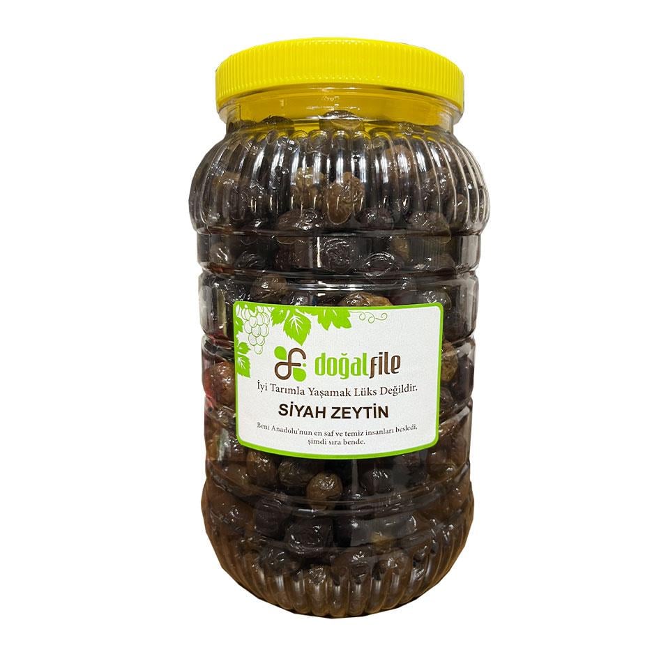 Siyah Sele Zeytin 3 Kg