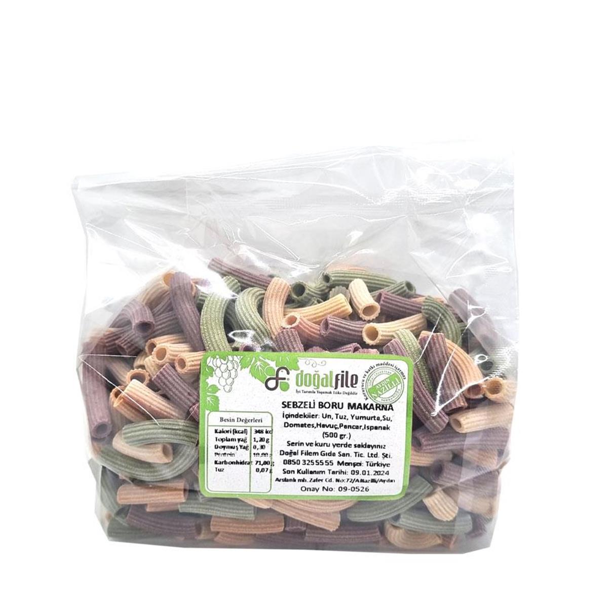 Sebzeli Boru Makarna 500g