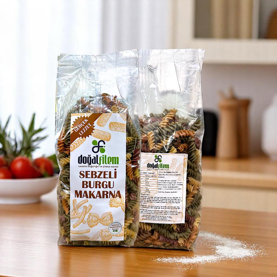 Sebzeli Burgu Makarna 500 gr.
