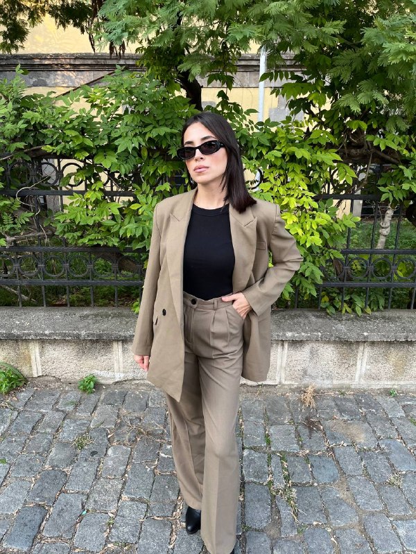 Alt-Üst İkili Takım - Vizon