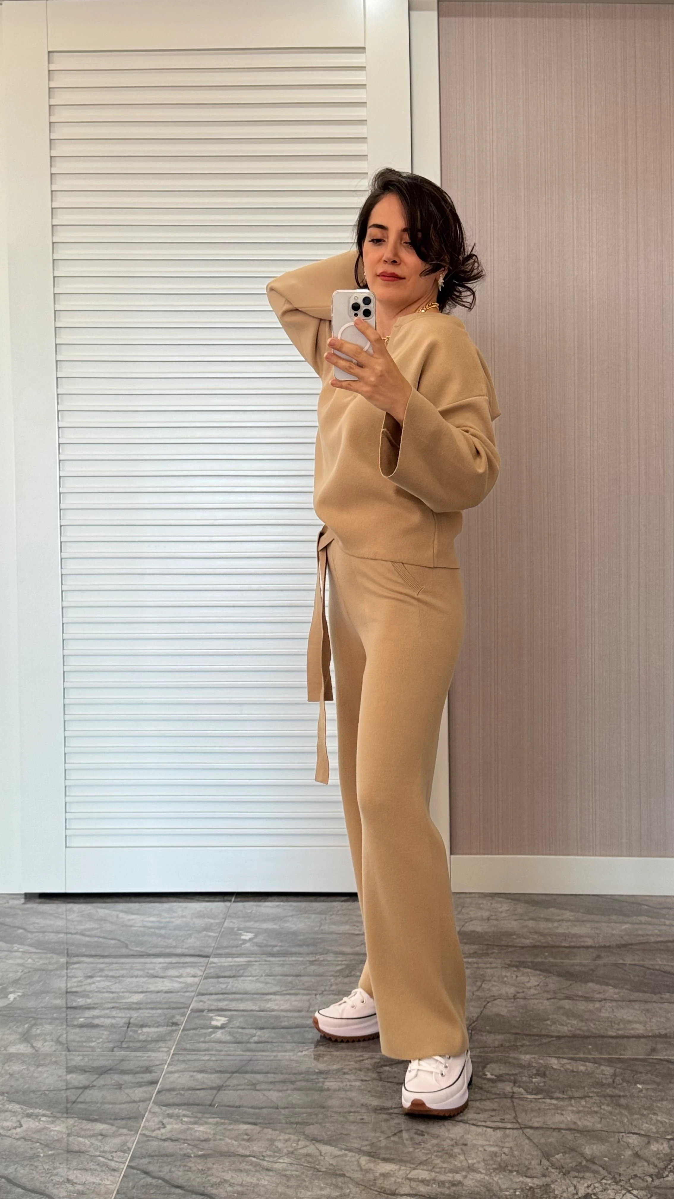 Triko Takım - Vizon