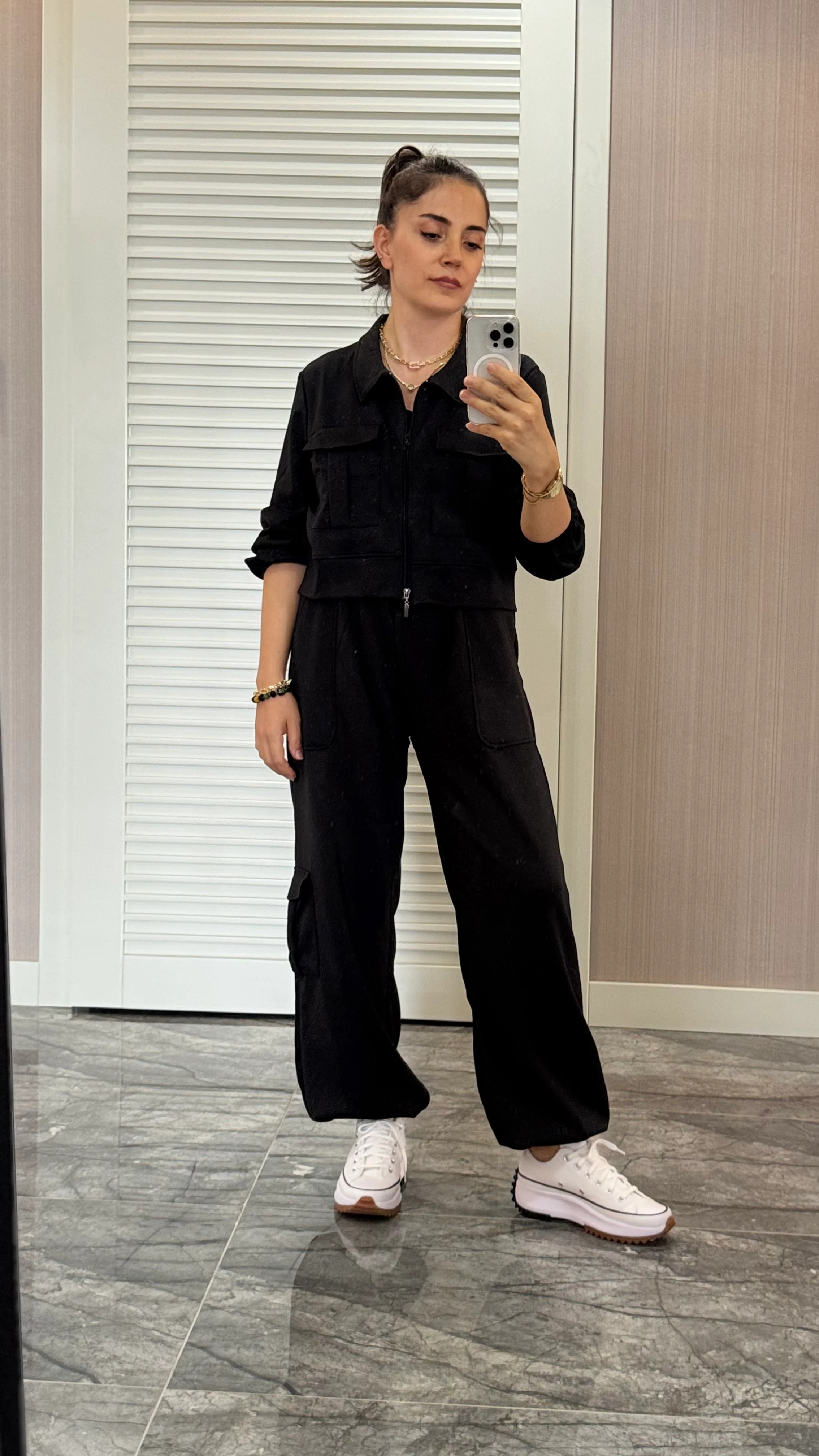 3'lü Eşofman Takımı - Siyah