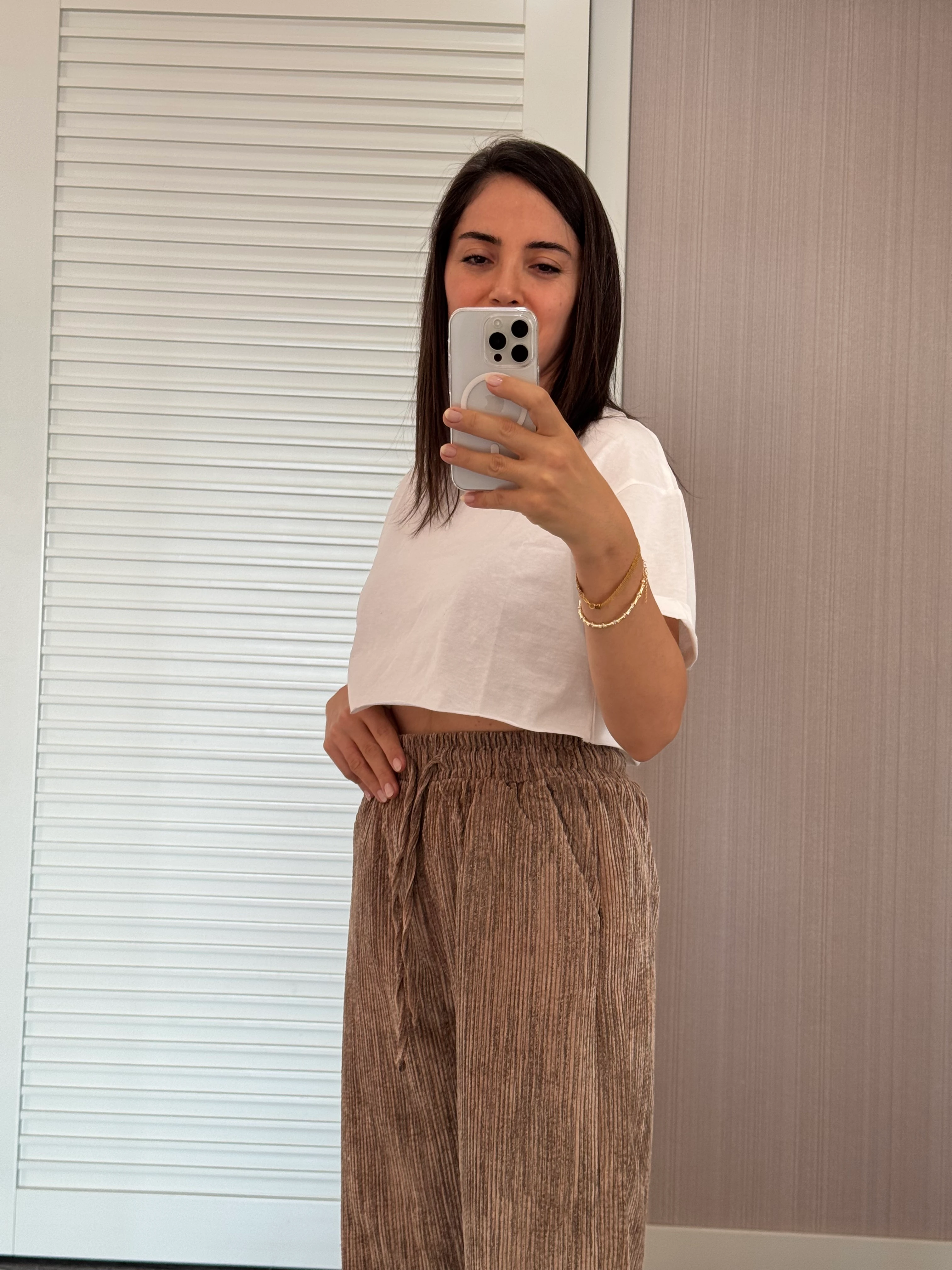 Kadife Pantolon - Camel