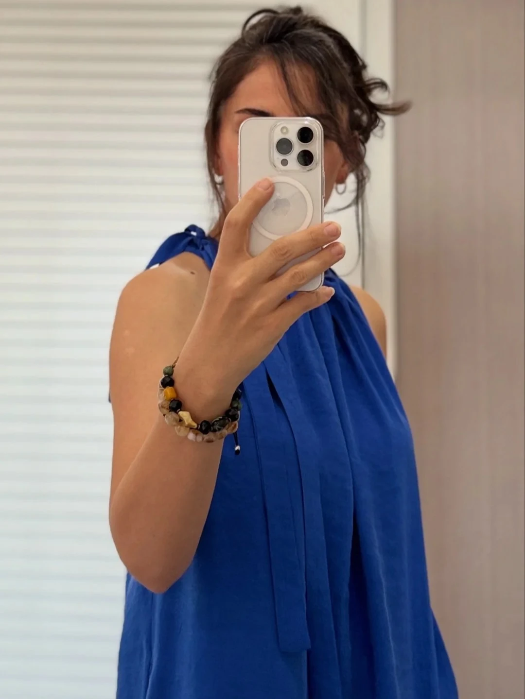 Boyundan Ayarlanabilir Elbise