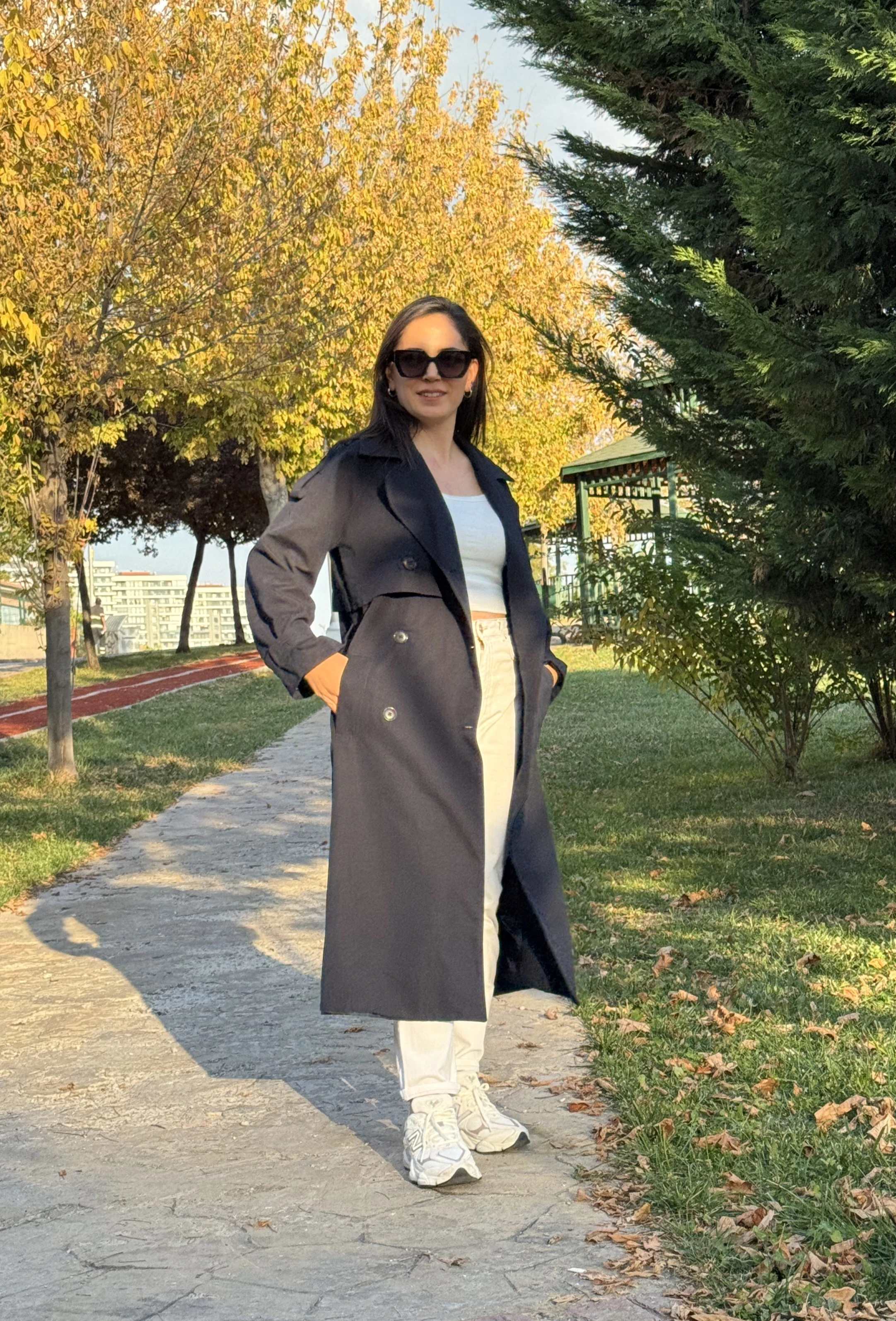 Trençkot - Lacivert