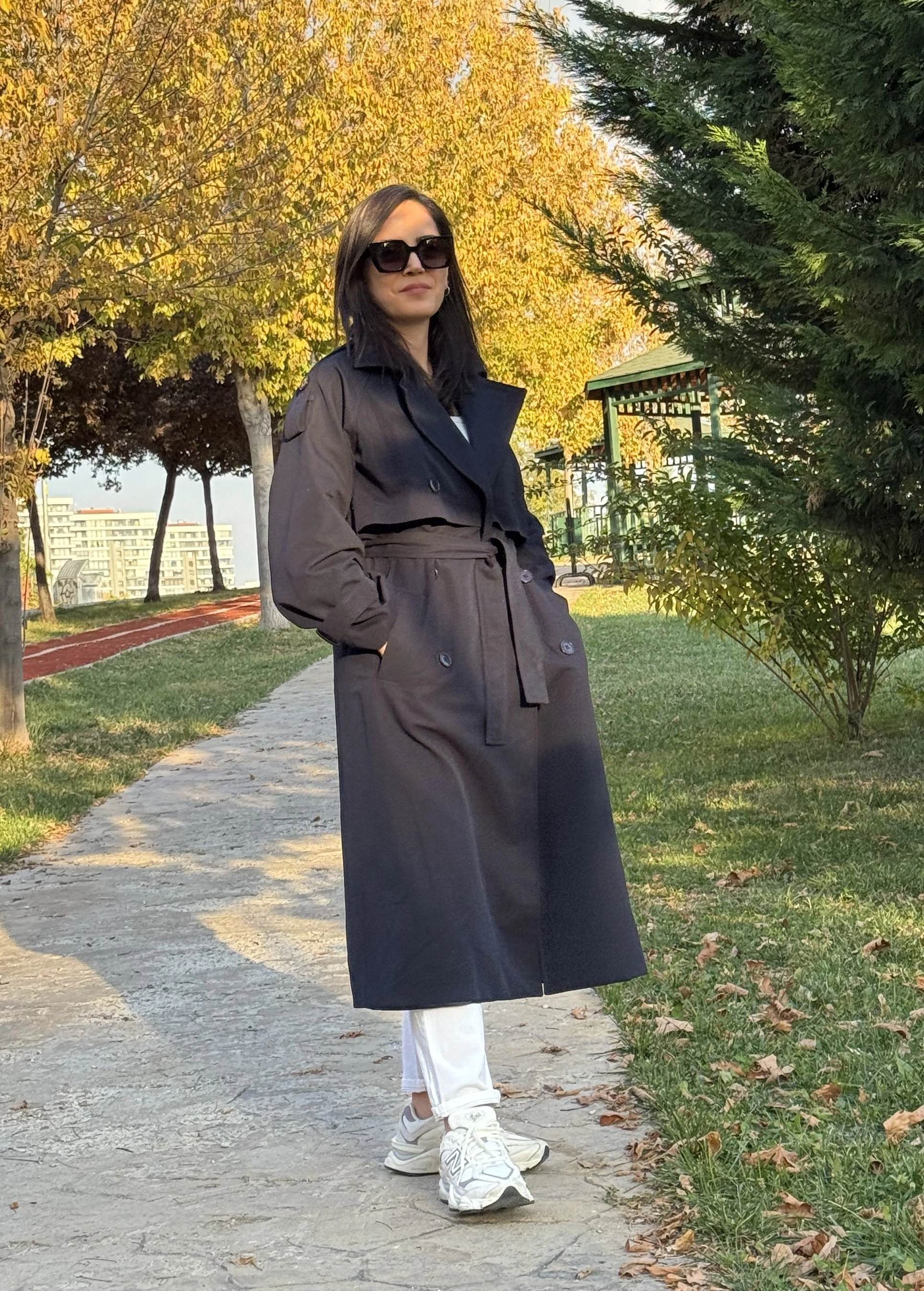 Trençkot - Lacivert