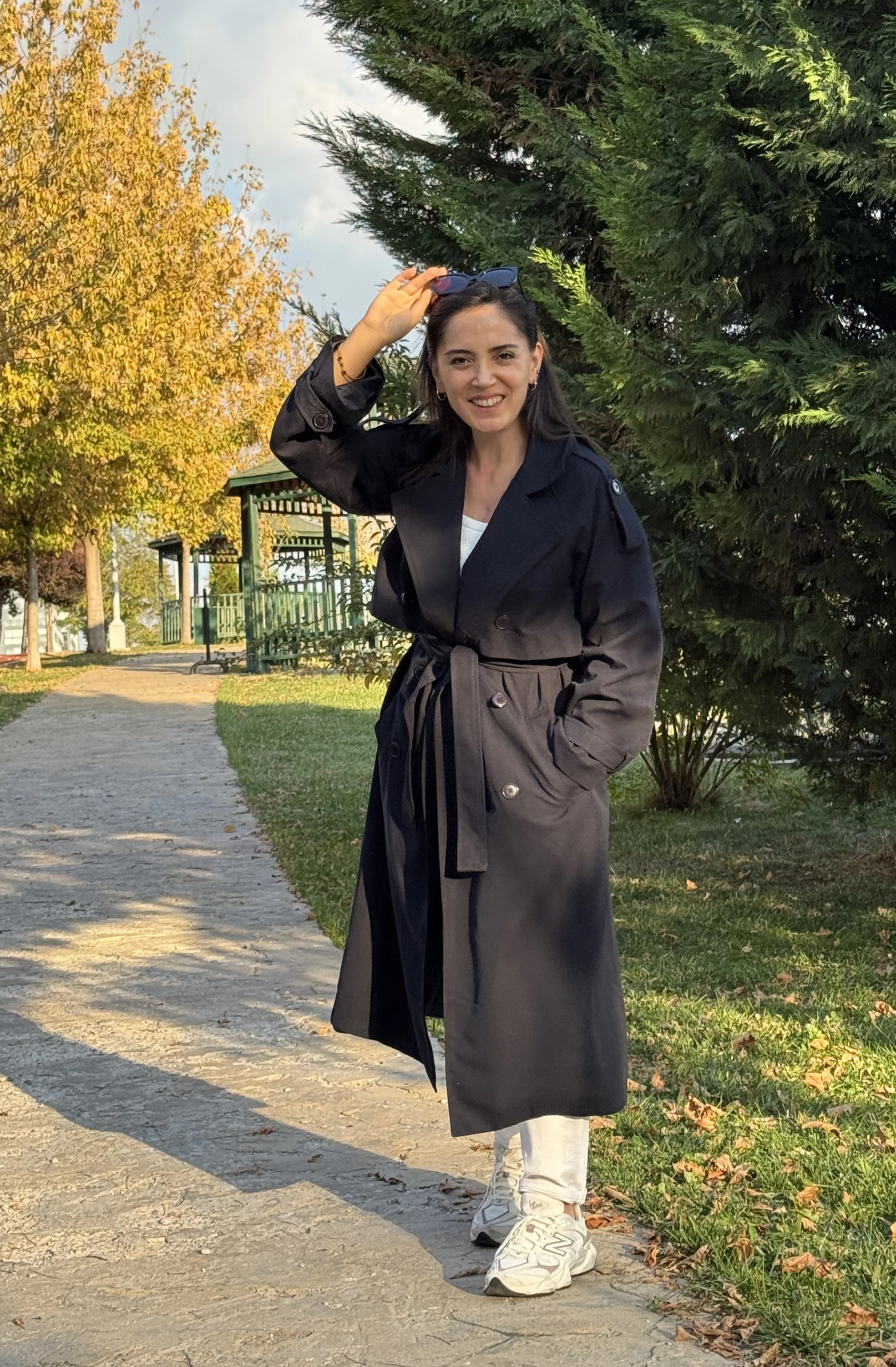 Trençkot - Lacivert