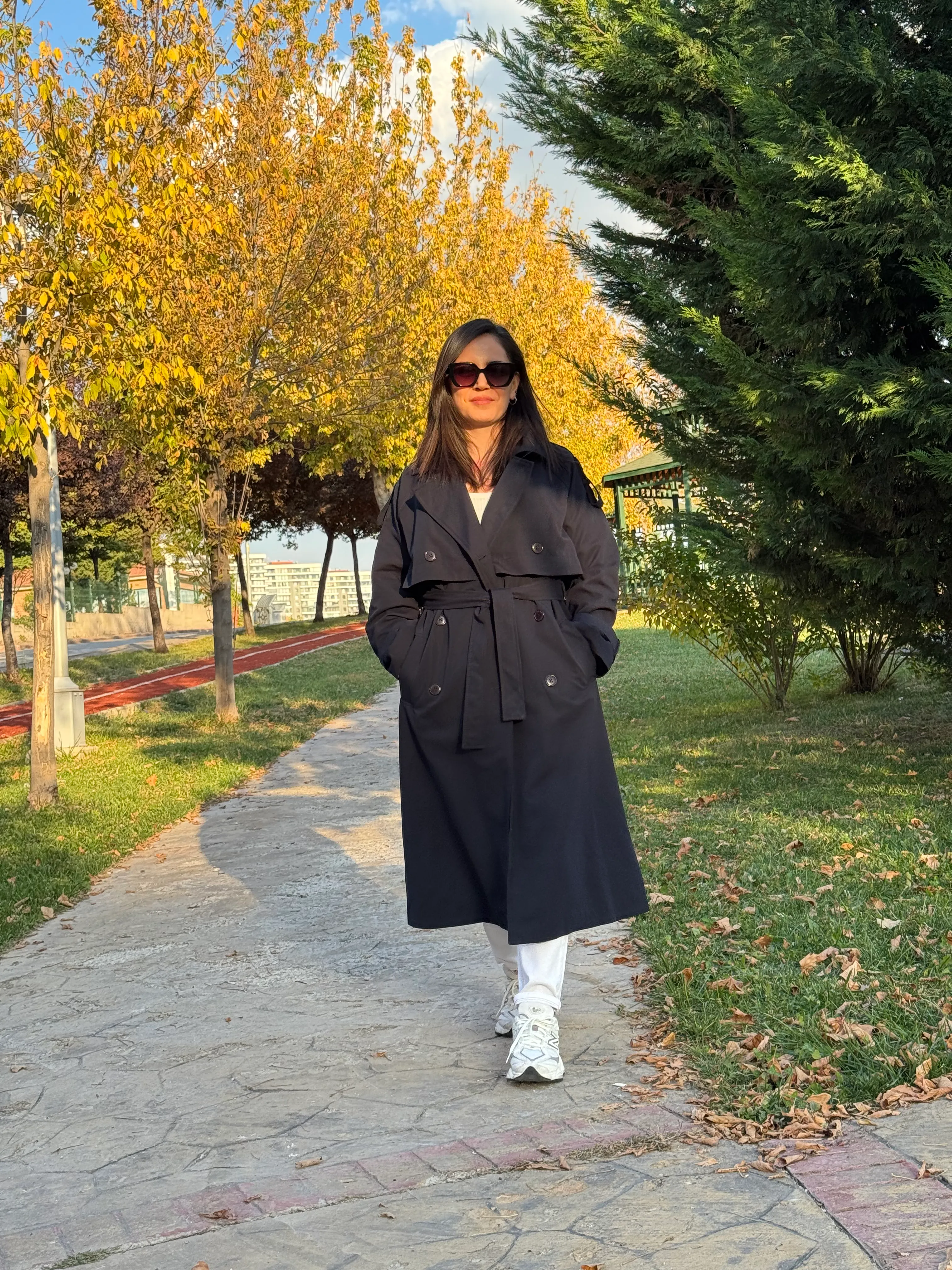 Trençkot - Lacivert