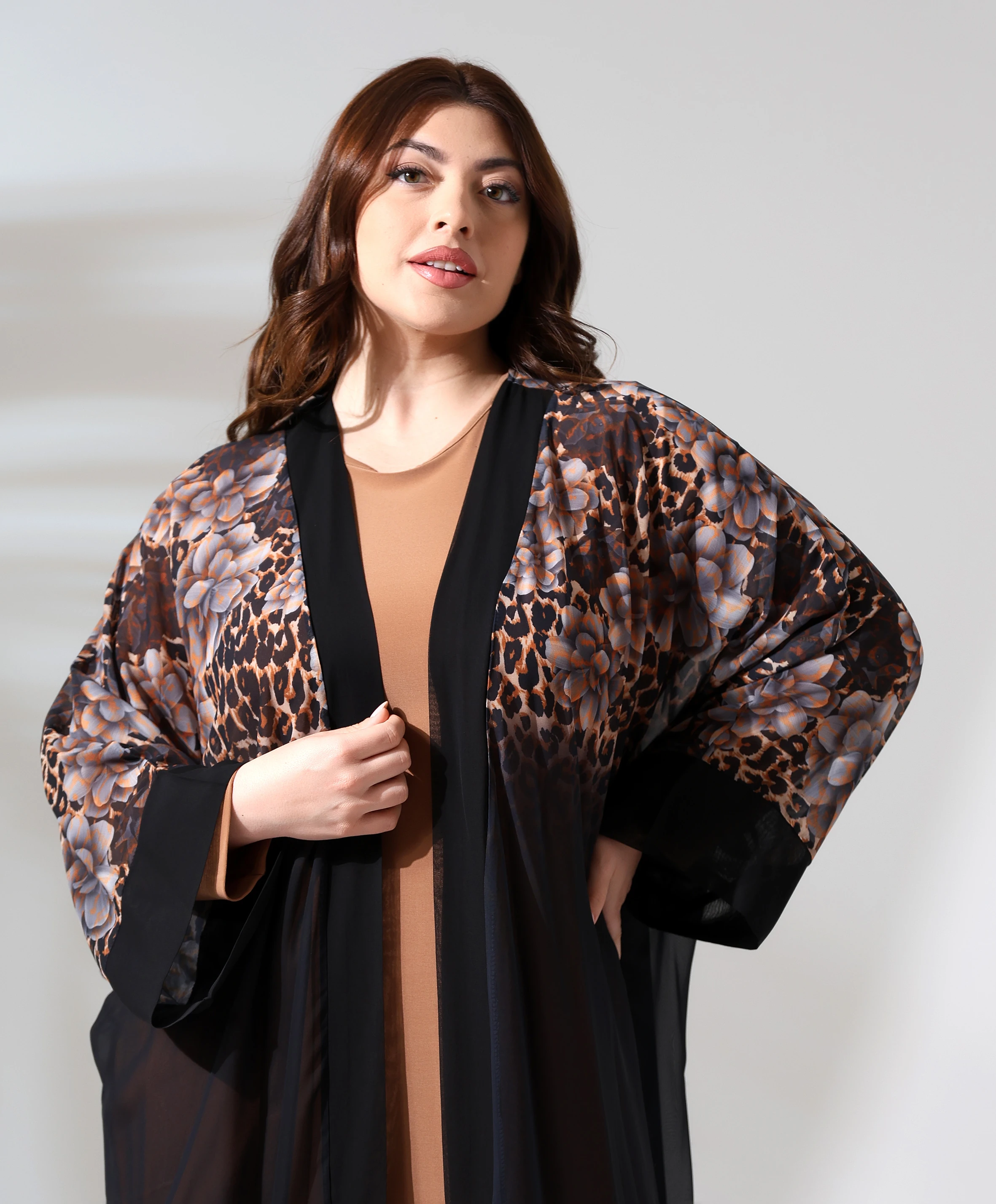 Abiye Tesettür Uzun Takım - Toptan