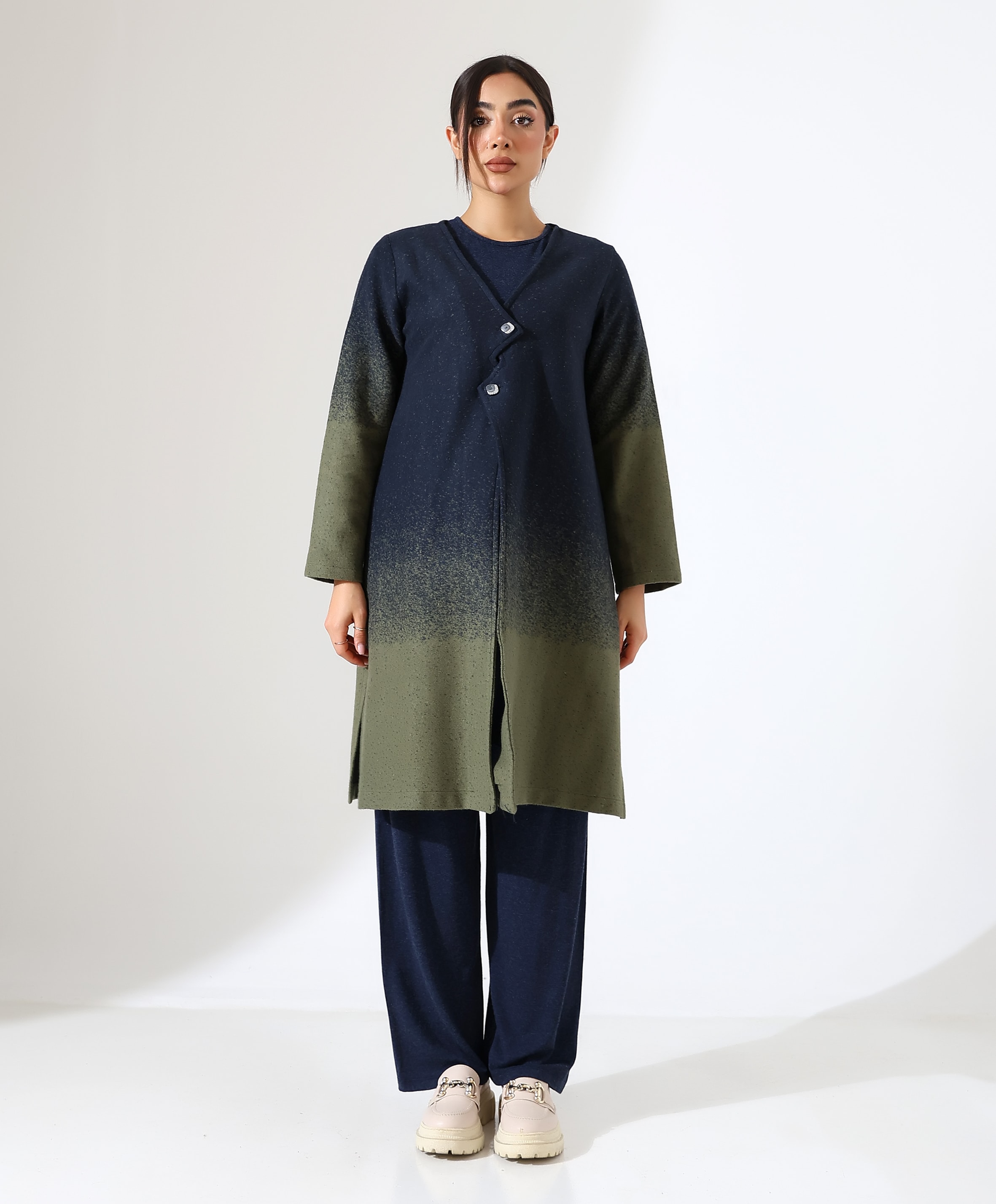 Kar Yağdı Vav Takım - Toptan - Haki