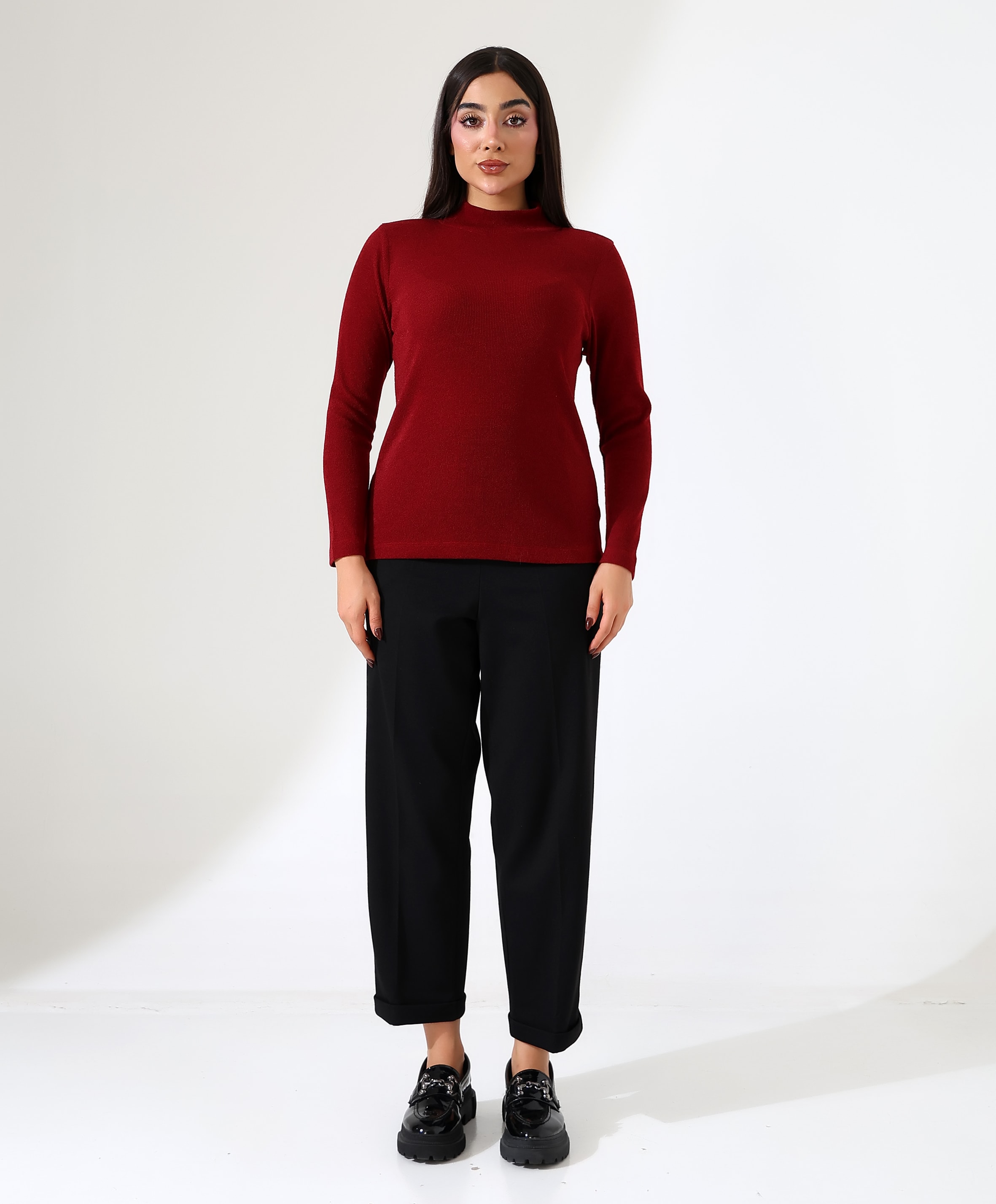 Selanik Bluz - Toptan - Bordo