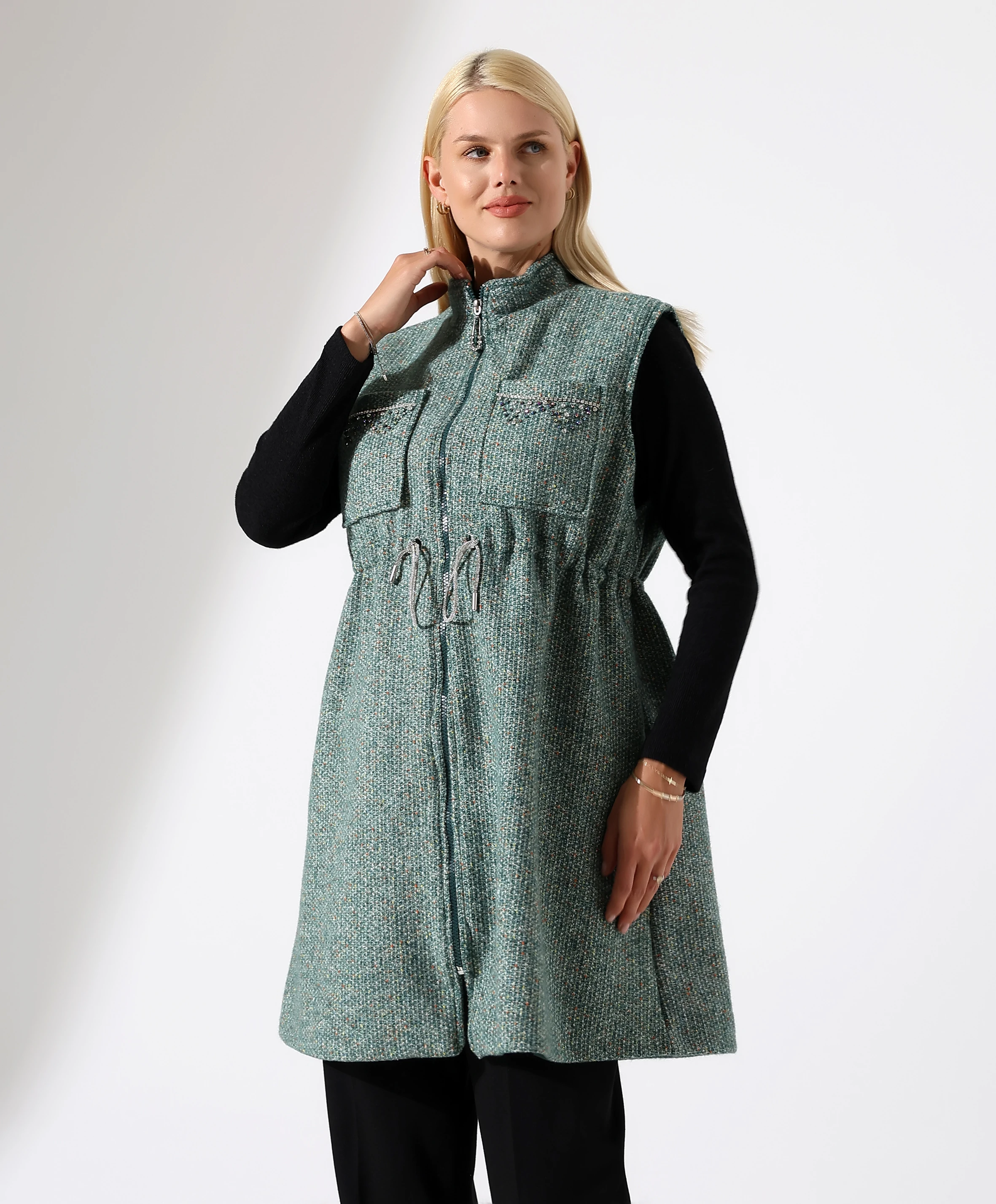 Salkım Yelek - Toptan