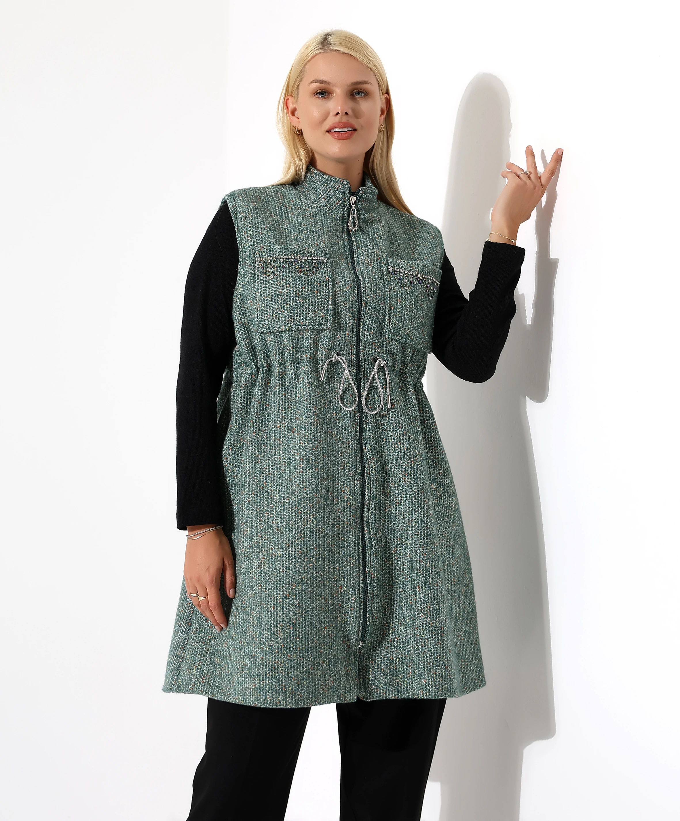 Salkım Yelek - Toptan