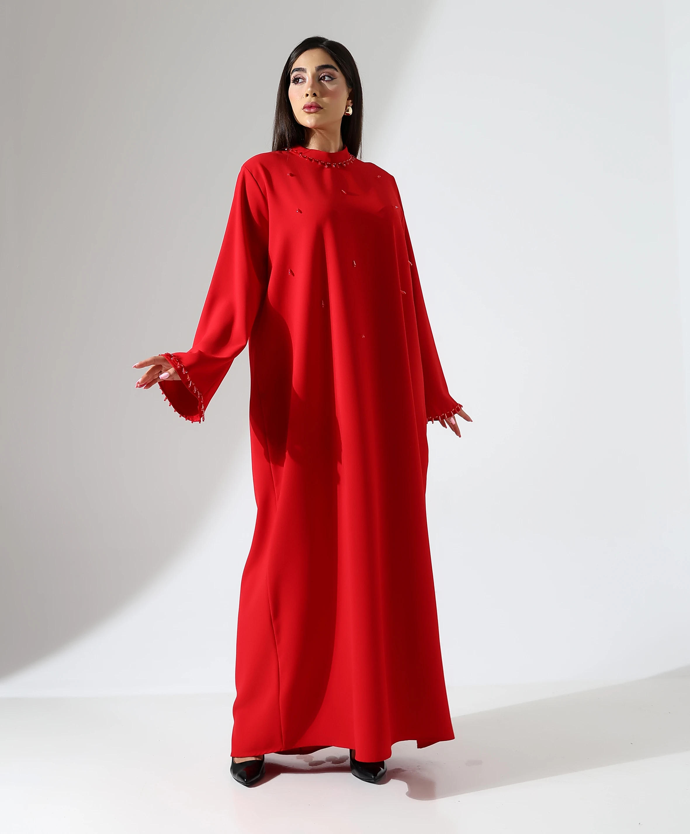 Krep Davet Elbise - Toptan