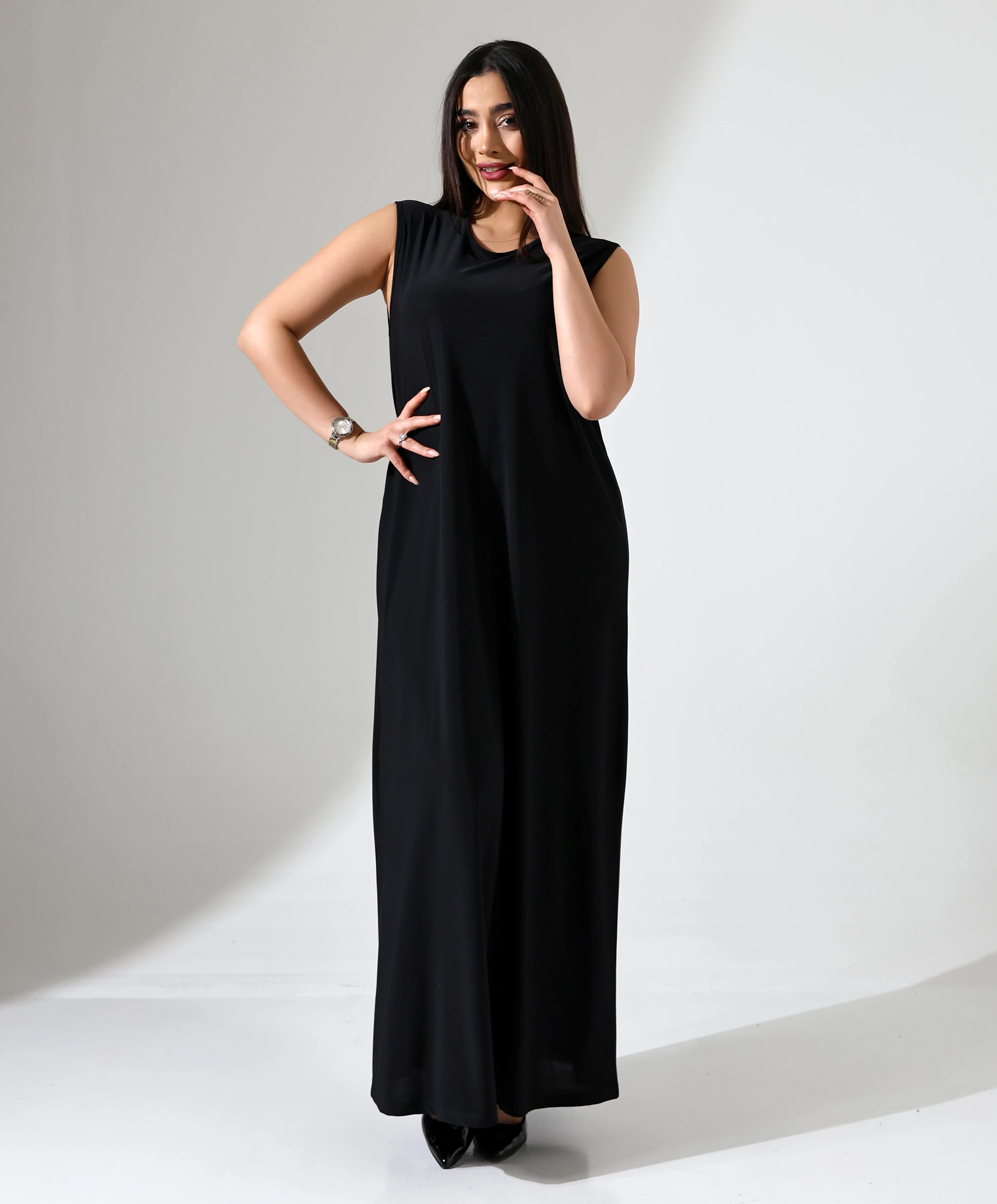 Sıfır Kol Battal Elbise