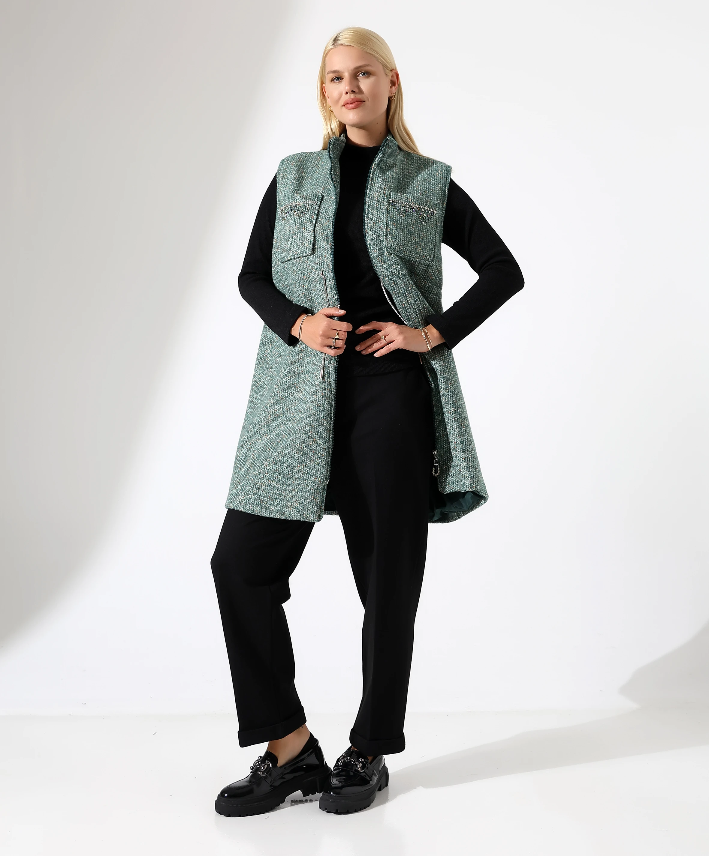 Salkım Yelek - Toptan