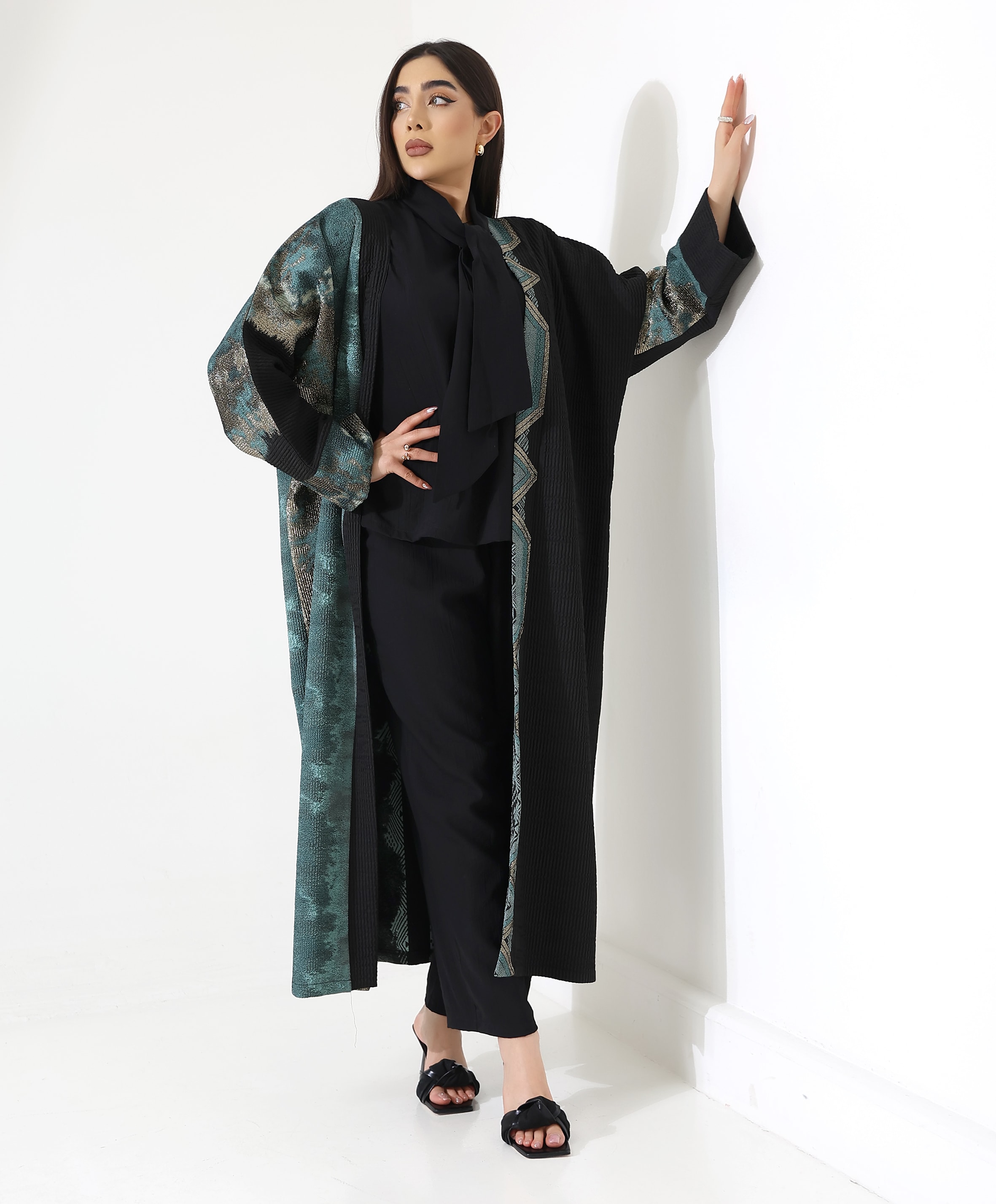 Gökyüzü Abaya - Toptan