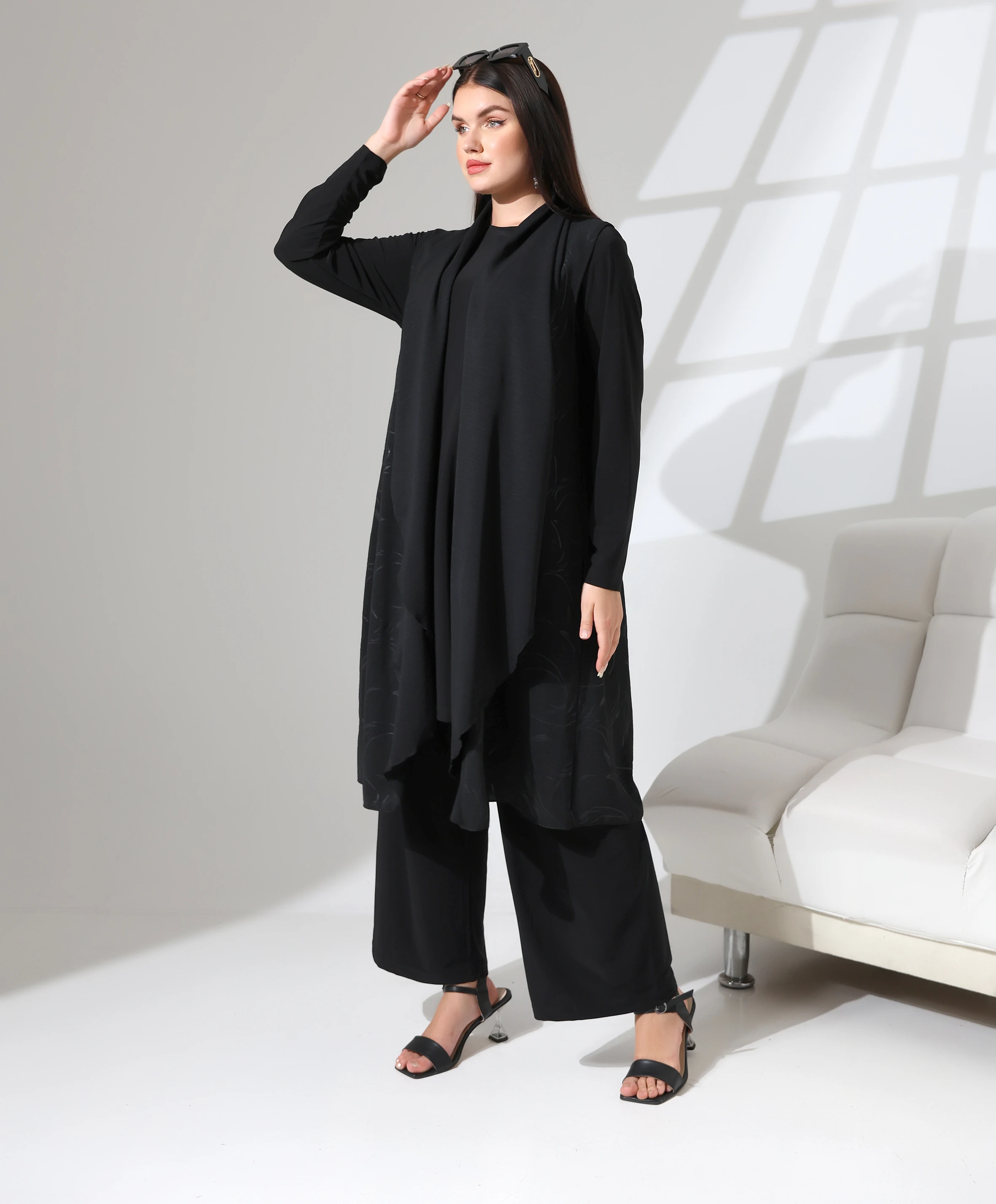 Günlük Desenli Yelek