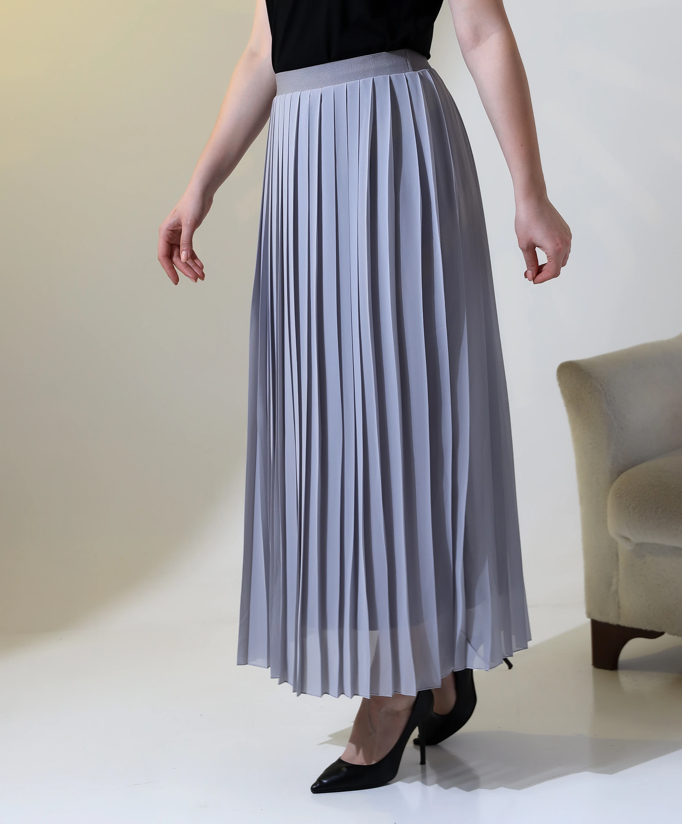 Tesettür Pilise Etek