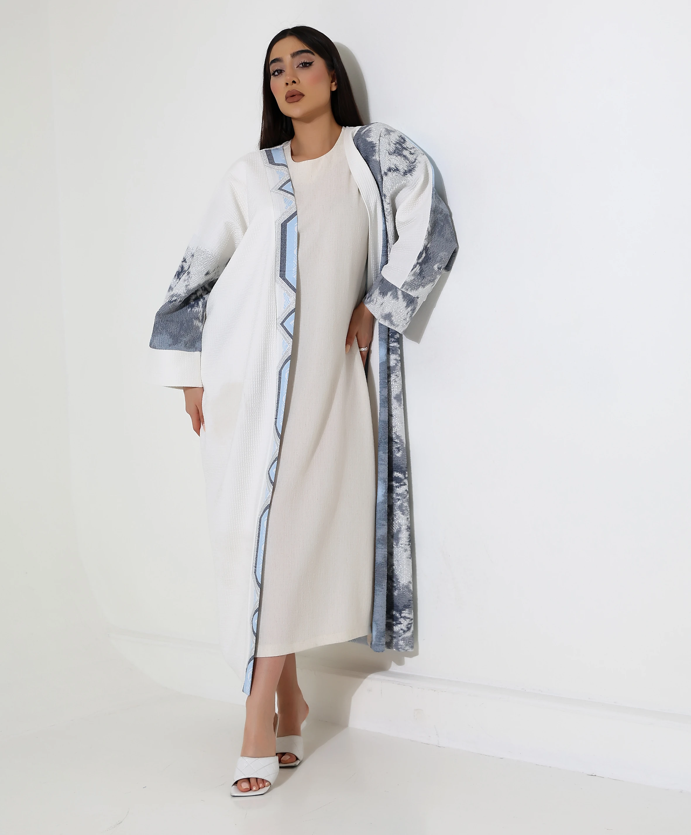 Gökyüzü Abaya - Toptan