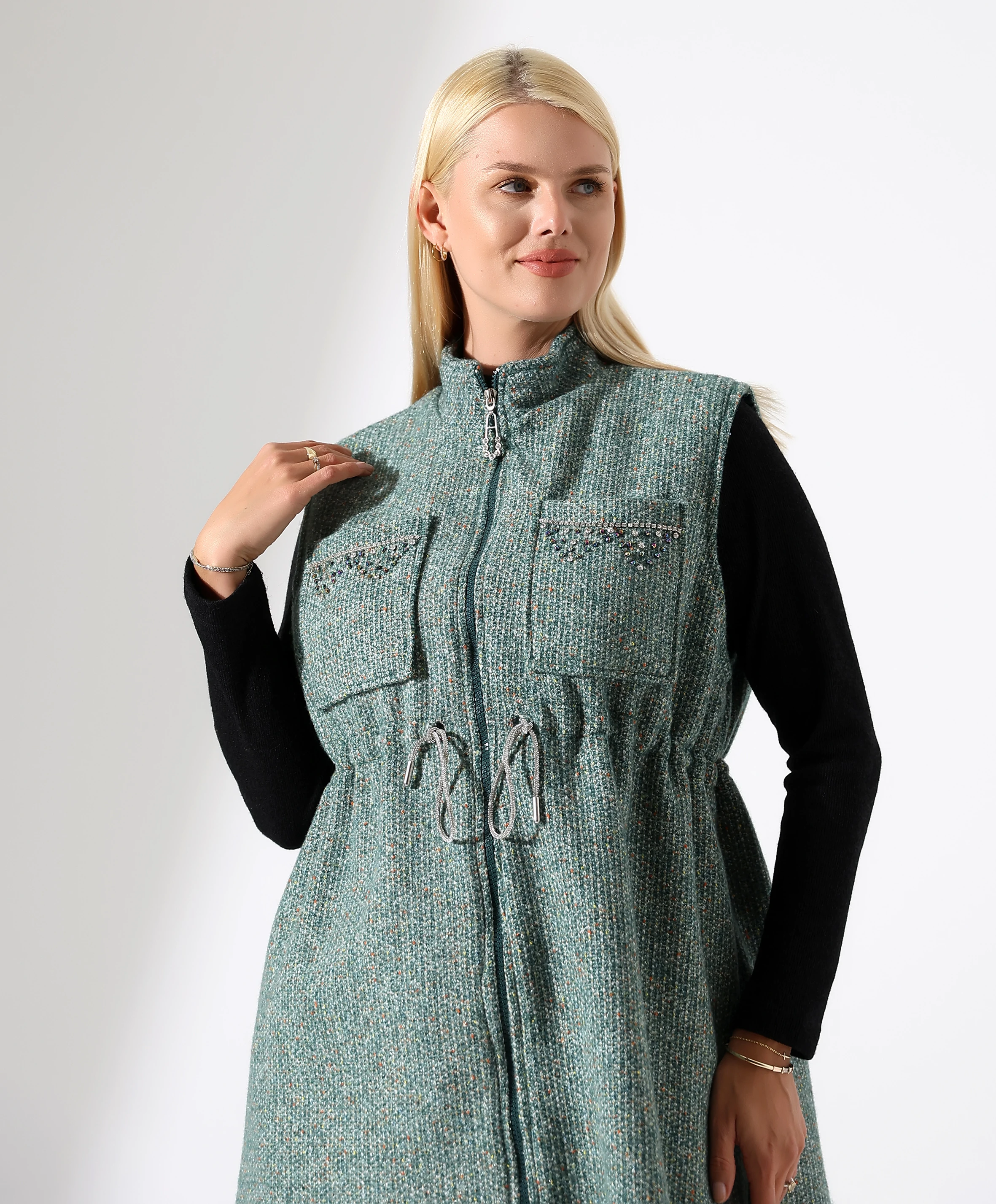 Salkım Yelek - Toptan