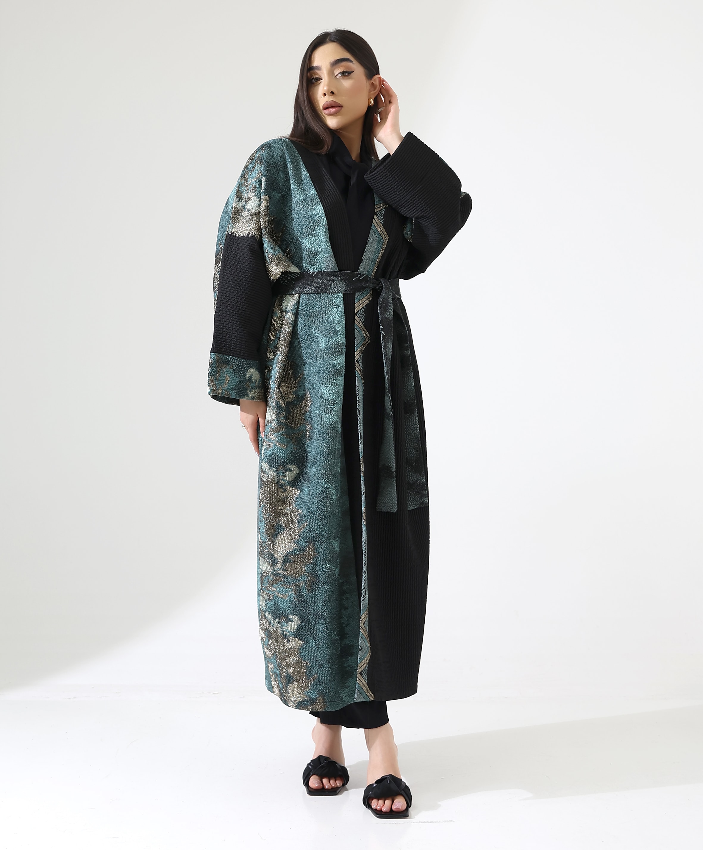 Gökyüzü Abaya - Toptan